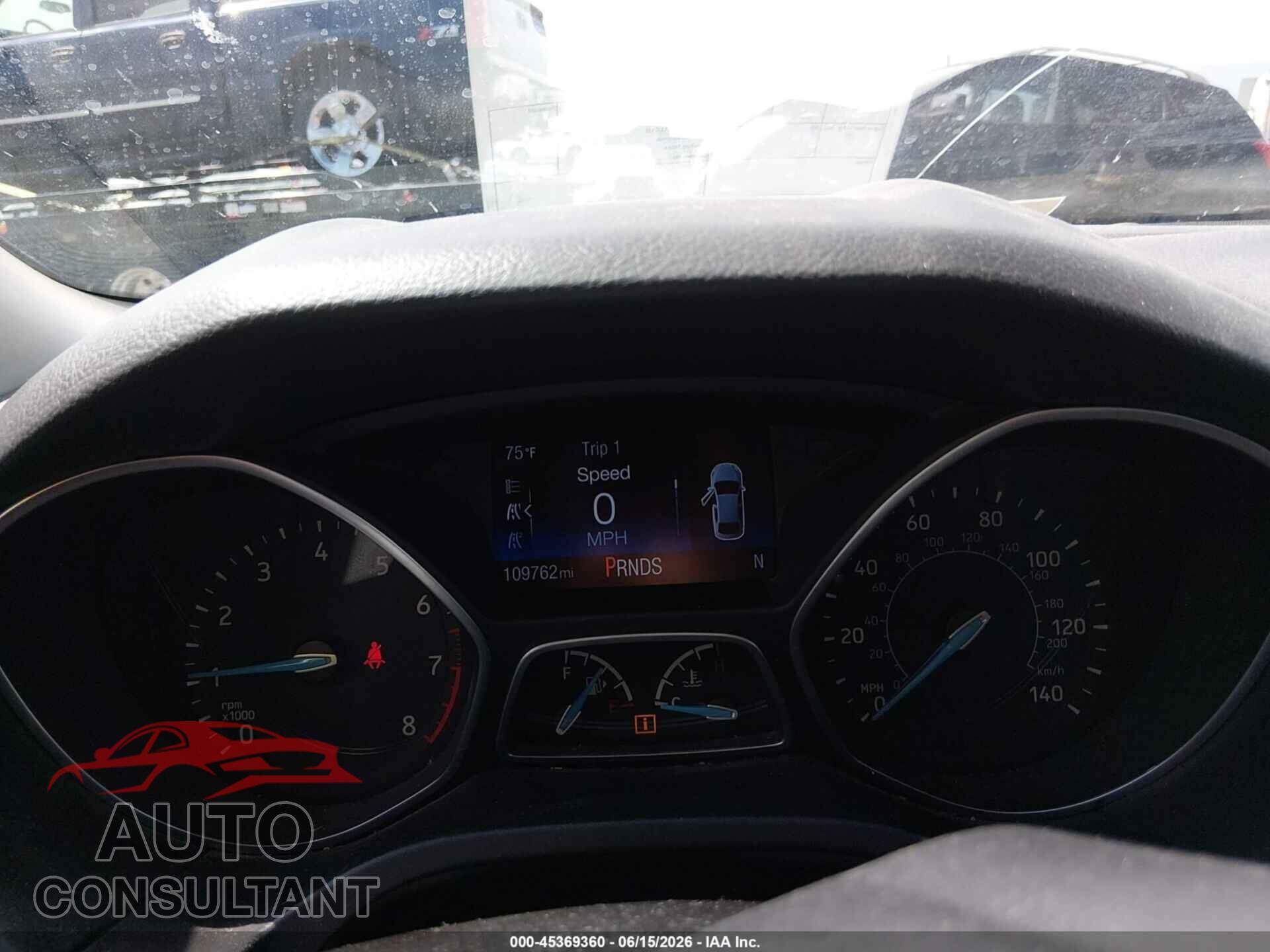 FORD FOCUS 2017 - 1FADP3FEXHL229769