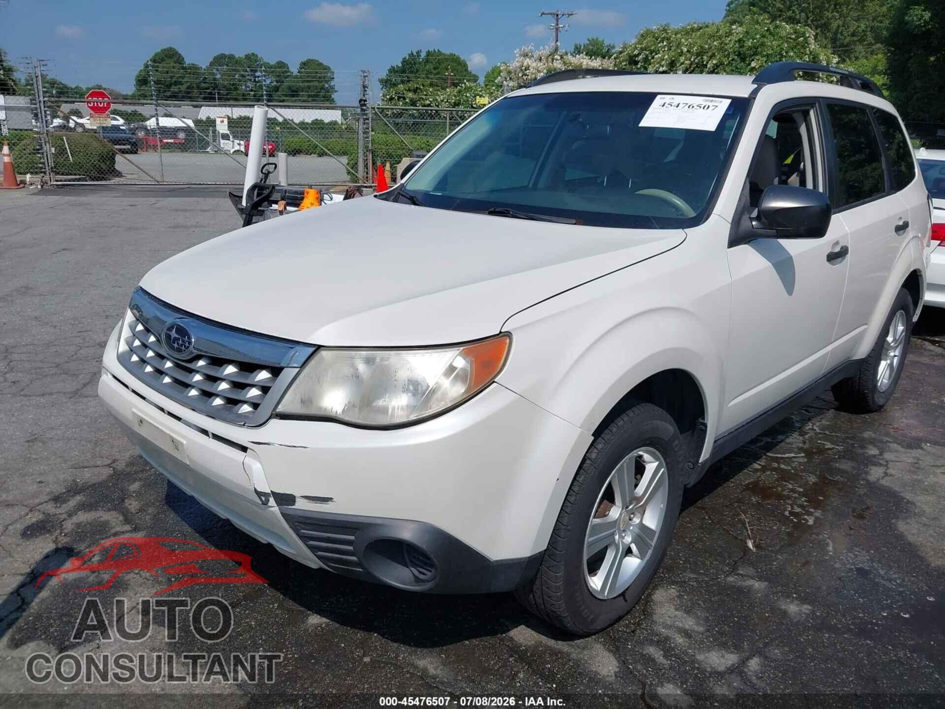 SUBARU FORESTER 2012 - JF2SHBBC6CH452479