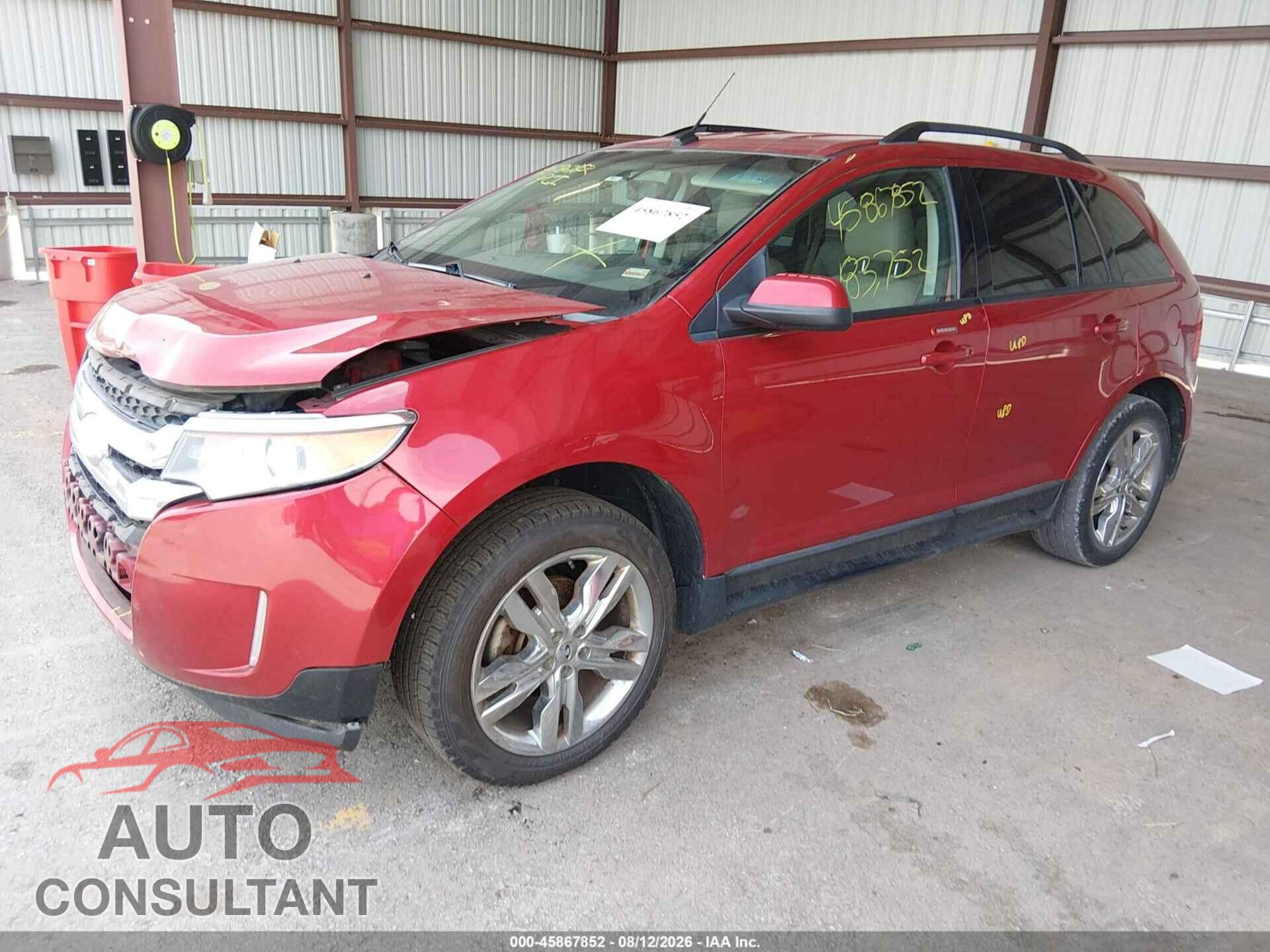 FORD EDGE 2012 - 2FMDK3J94CBA59593