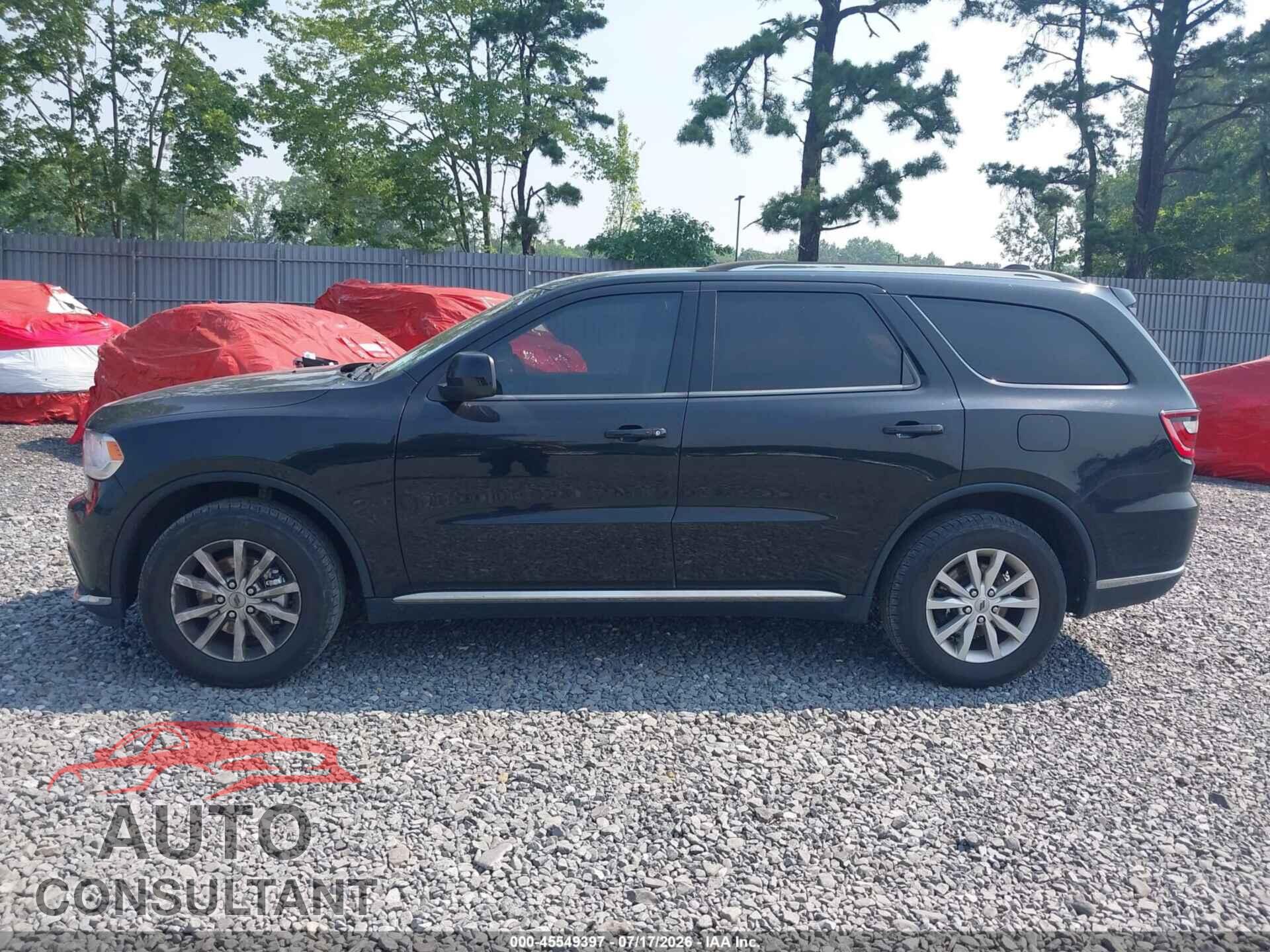 DODGE DURANGO 2019 - 1C4RDJAG7KC744466