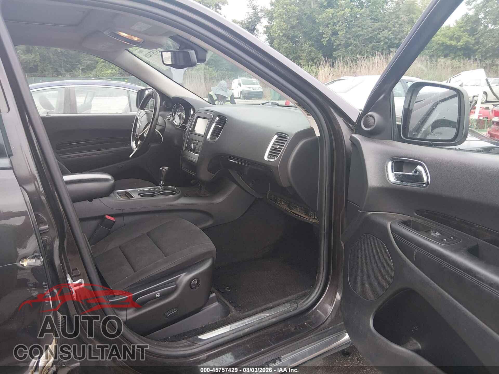DODGE DURANGO 2012 - 1C4RDJDG5CC197923