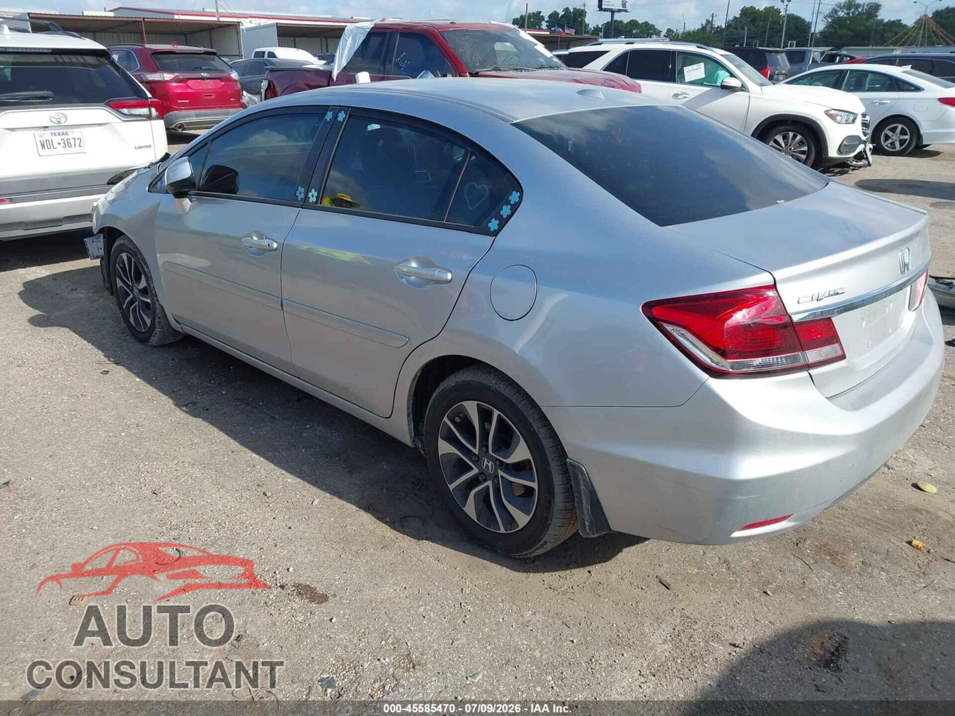HONDA CIVIC 2013 - 19XFB2F94DE064920