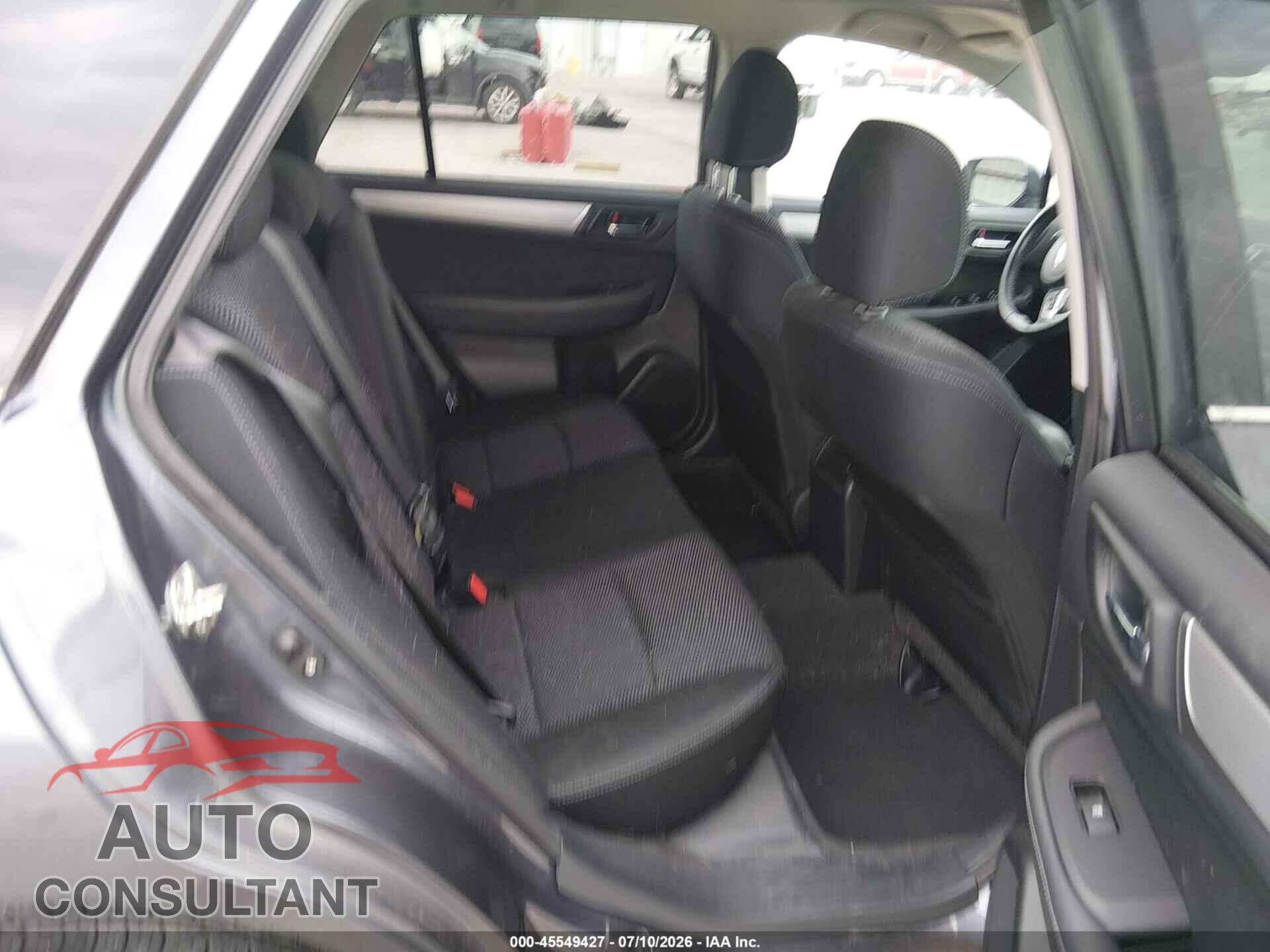 SUBARU OUTBACK 2015 - 4S4BSBCC3F3302051