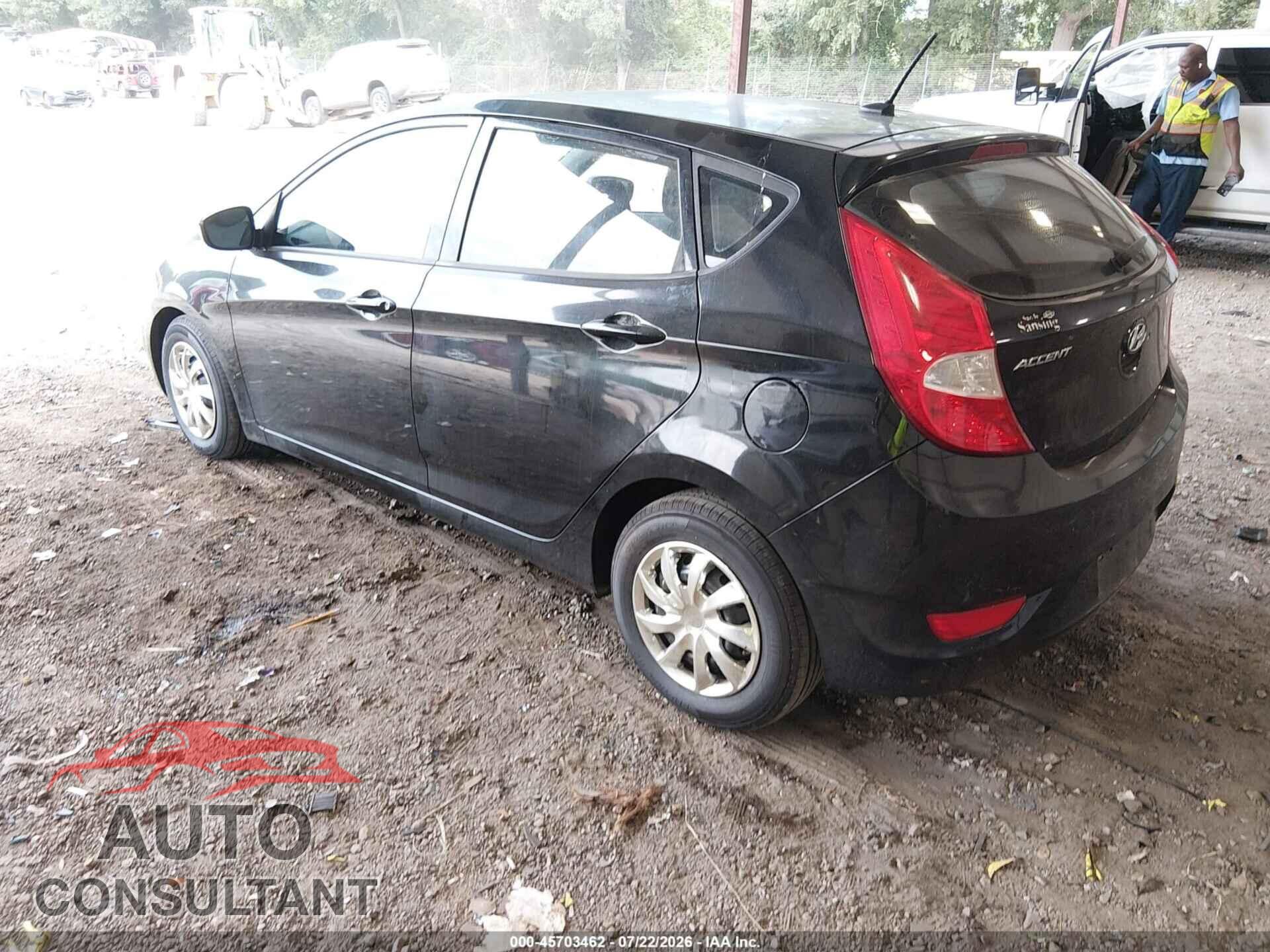 HYUNDAI ACCENT 2012 - KMHCT5AE2CU012753