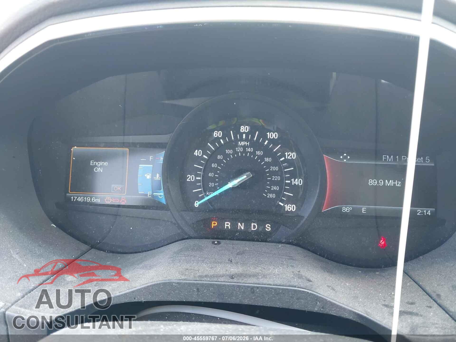 FORD EDGE 2015 - 2FMPK4K92FBB30540