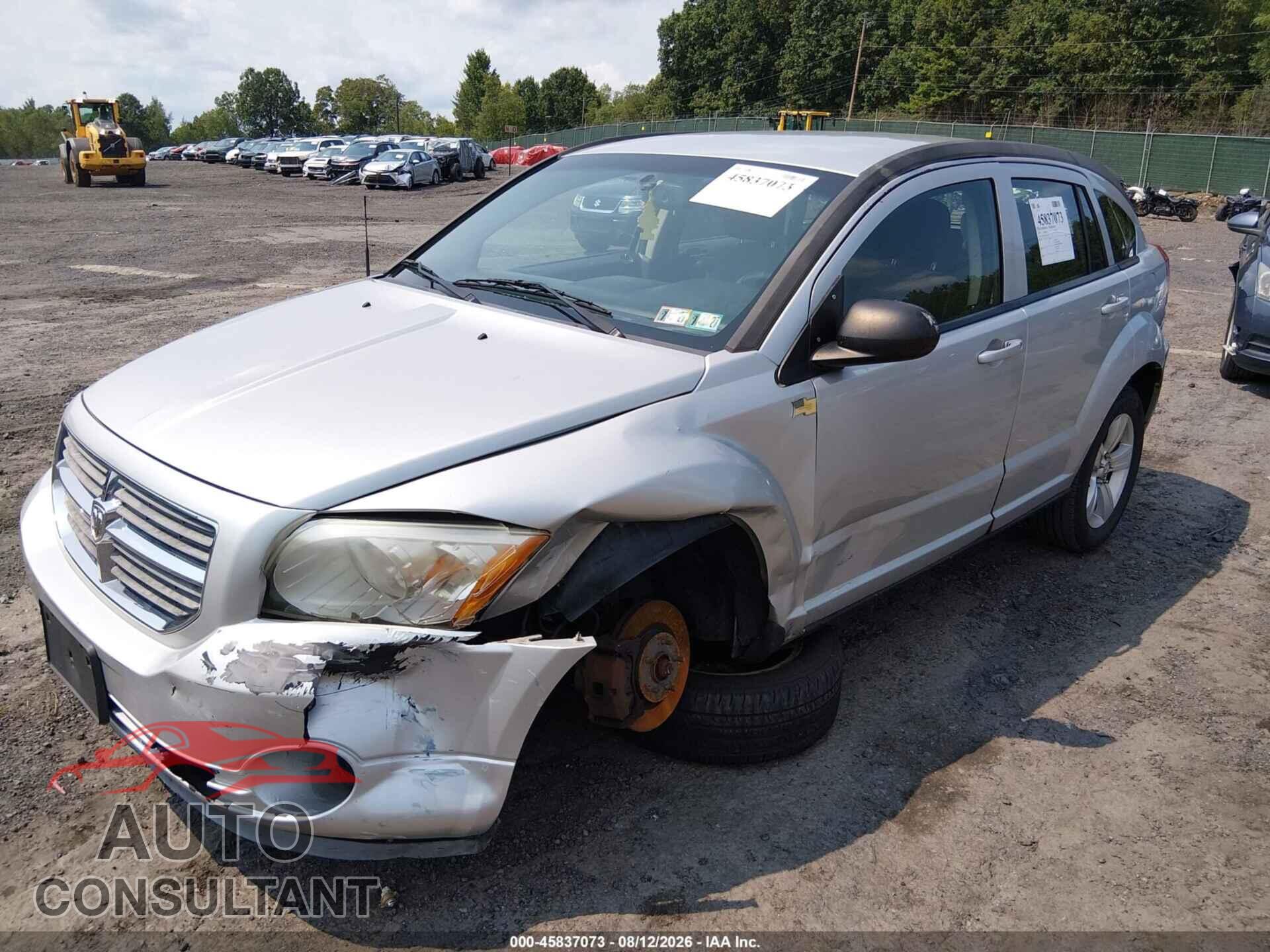 DODGE CALIBER 2012 - 1C3CDWDA1CD532446