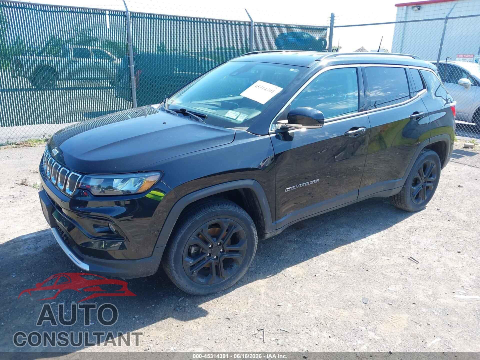 JEEP COMPASS 2022 - 3C4NJDCBXNT186874