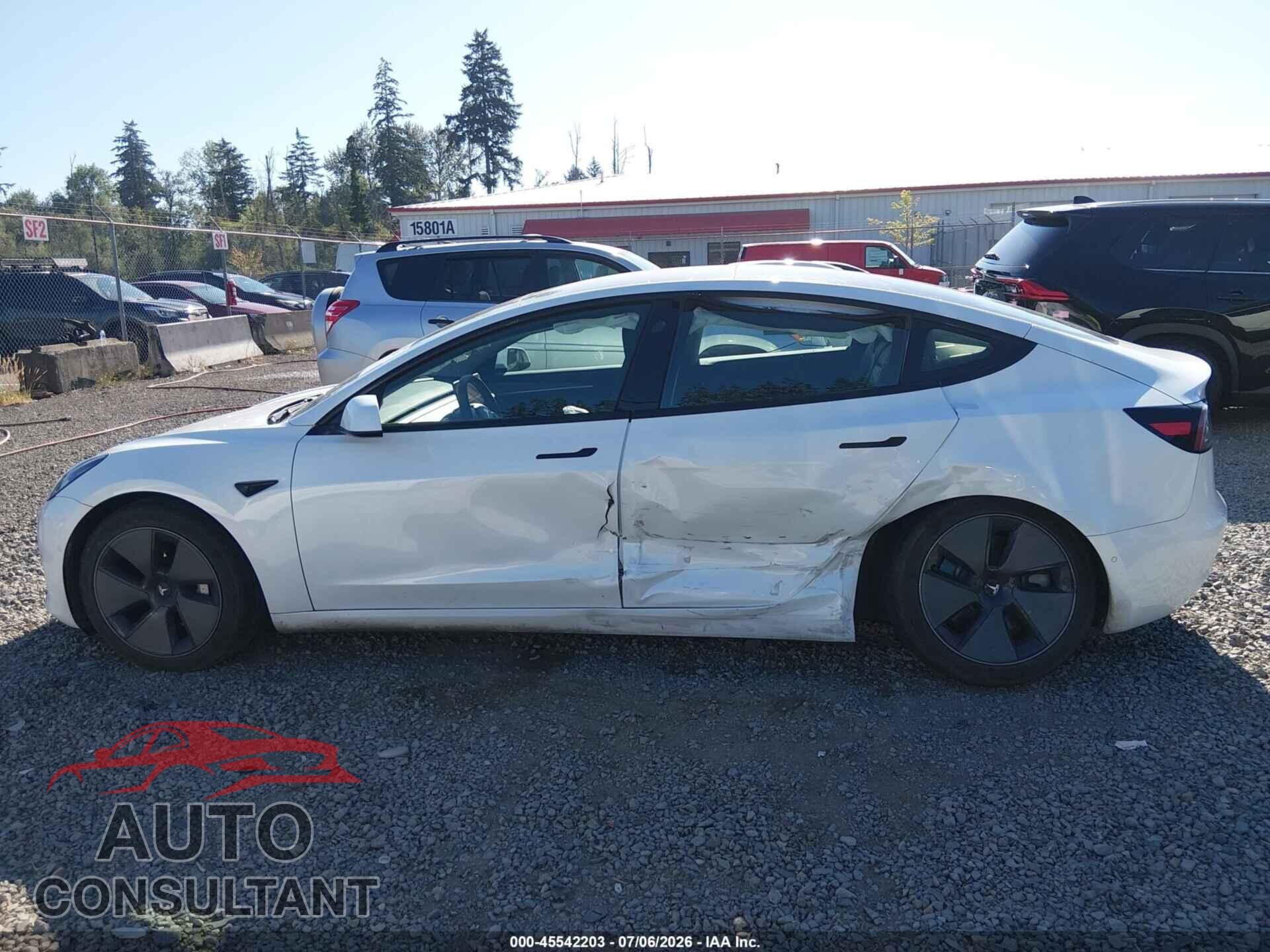 TESLA MODEL 3 2021 - 5YJ3E1EA8MF991610