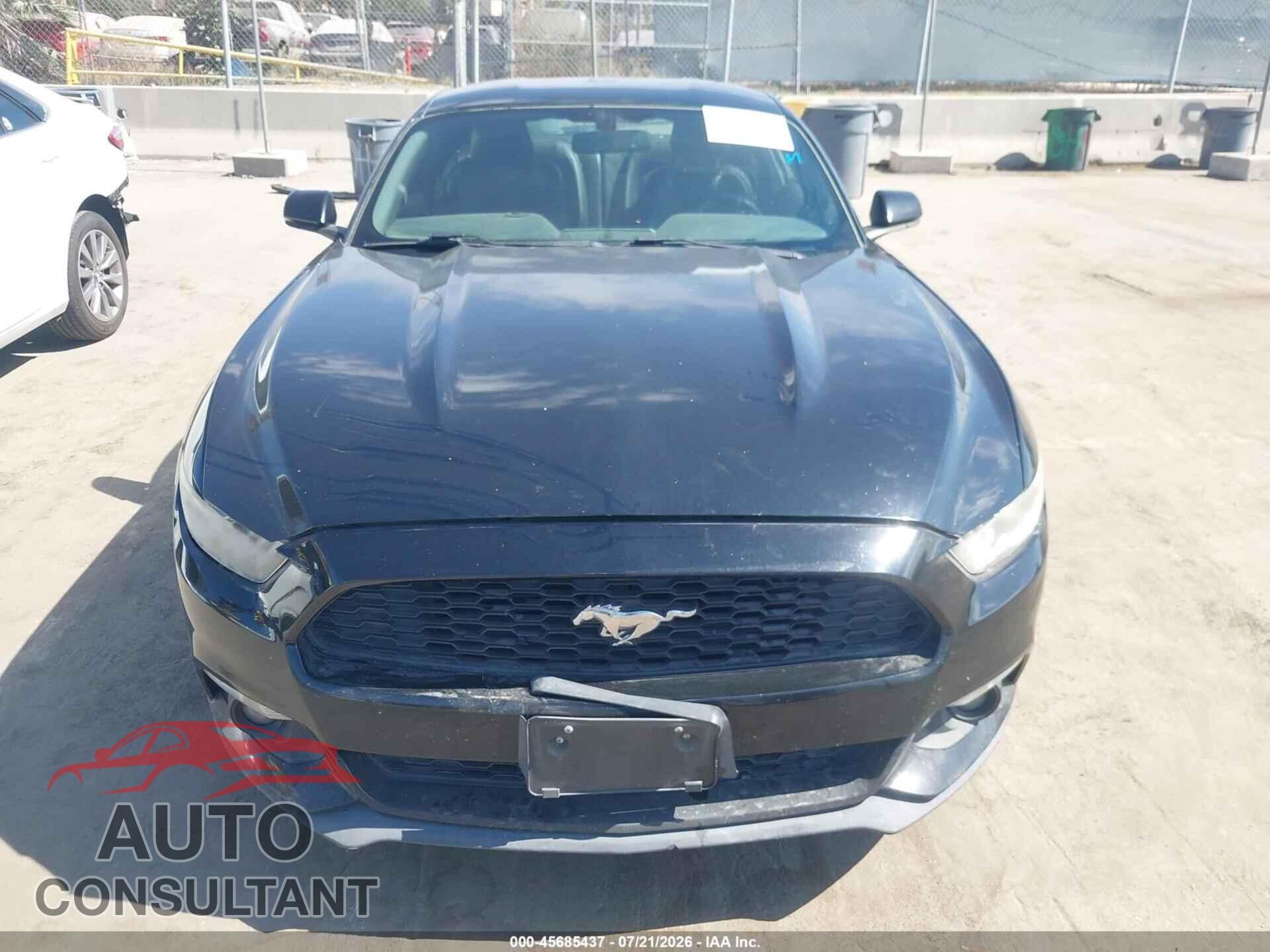 FORD MUSTANG 2016 - 1FA6P8TH5G5285044