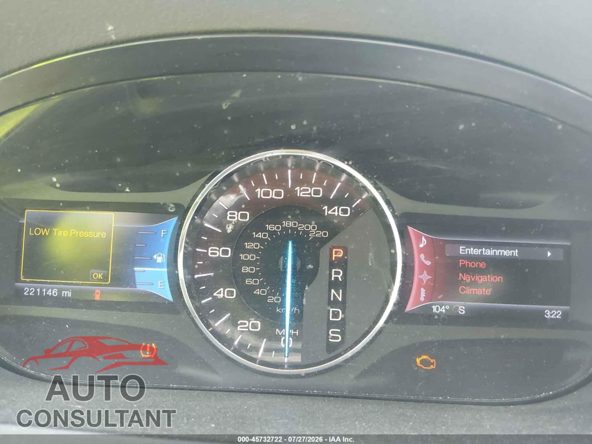 FORD EDGE 2013 - 2FMDK4KC5DBC49162