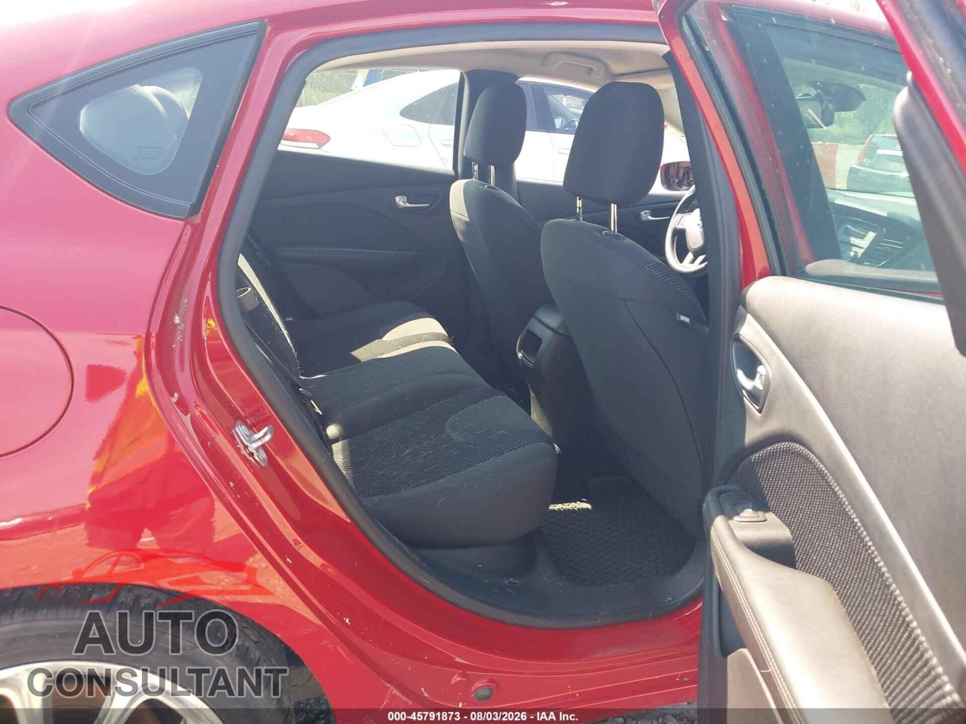 DODGE DART 2016 - 1C3CDFFA2GD821886