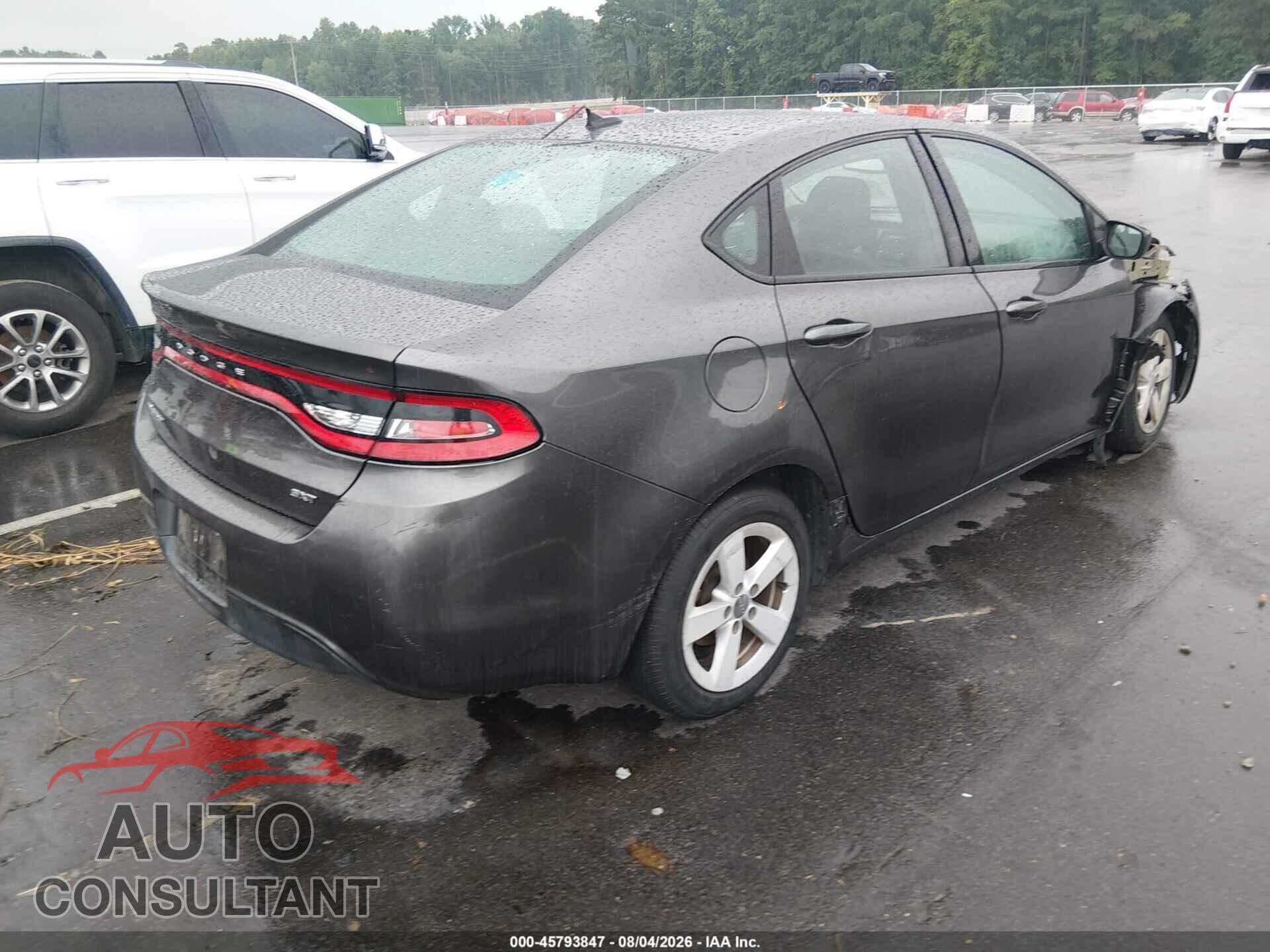DODGE DART 2015 - 1C3CDFBB3FD336685