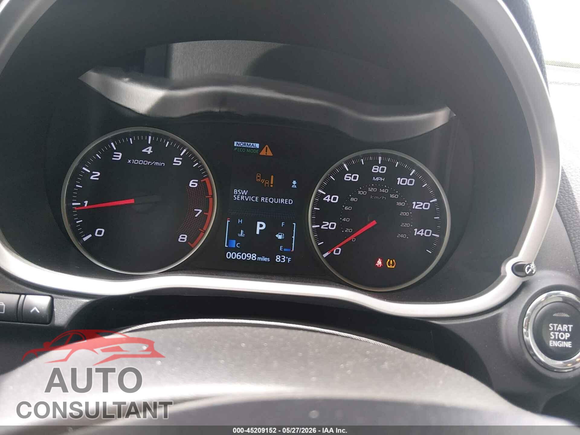 MITSUBISHI ECLIPSE CROSS 2026 - JA4ATWAA5TZ030644