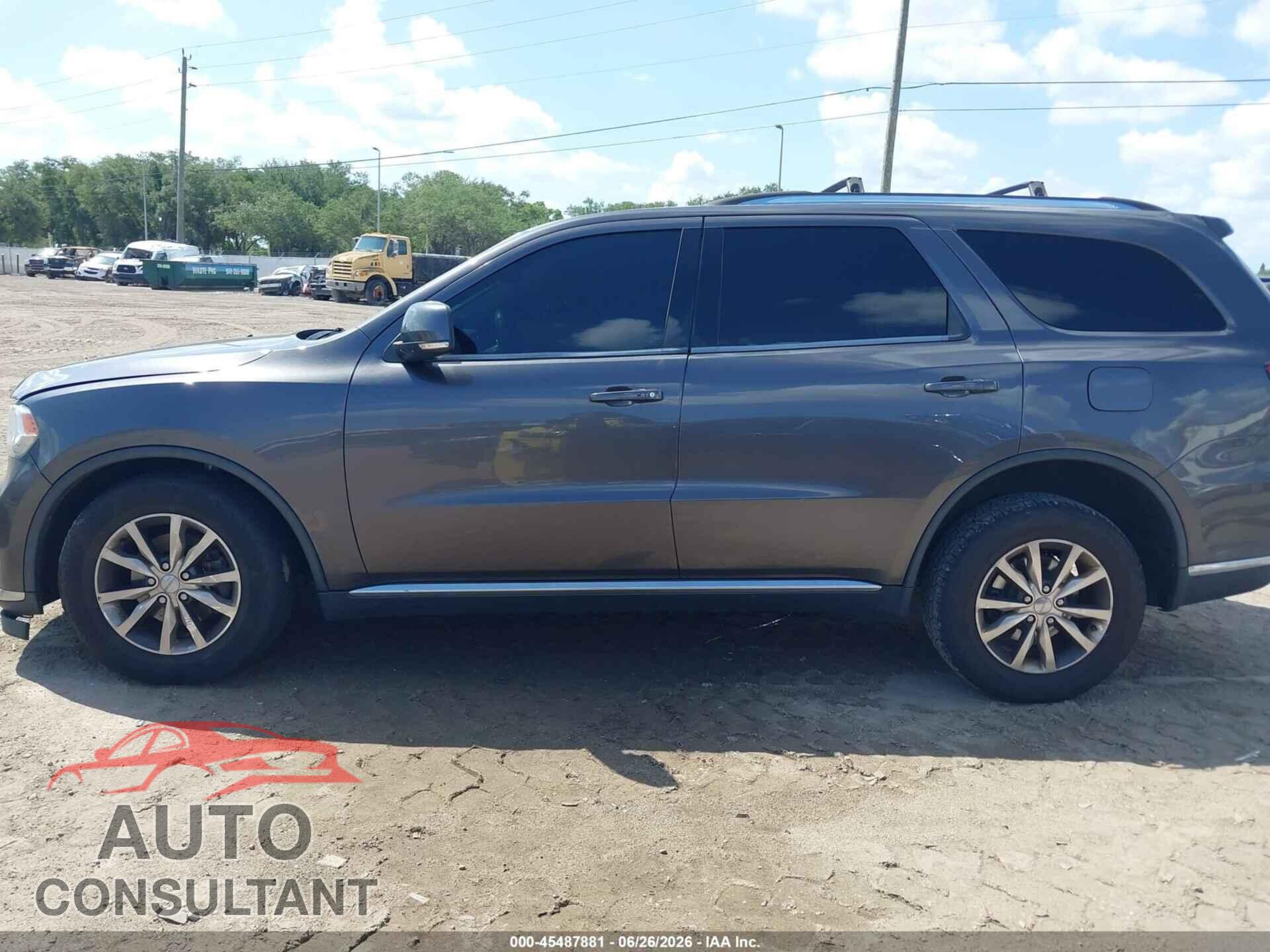 DODGE DURANGO 2016 - 1C4RDJDG2GC341028