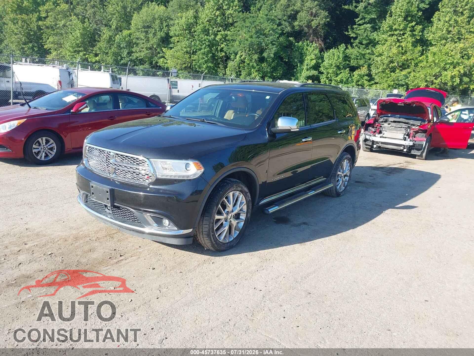 DODGE DURANGO 2015 - 1C4SDJET2FC858244