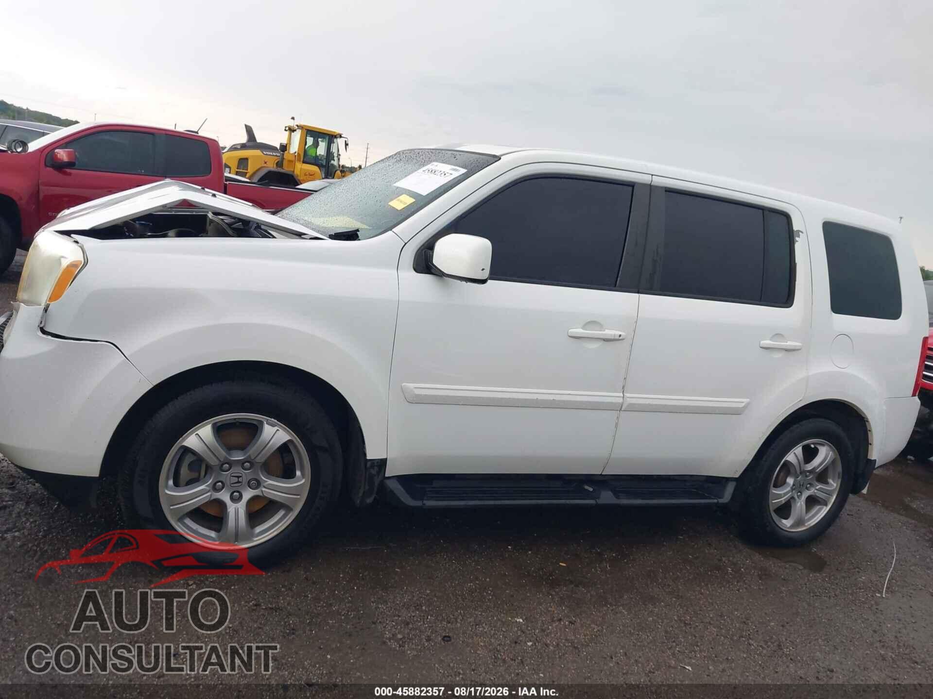 HONDA PILOT 2012 - 5FNYF4H63CB065013