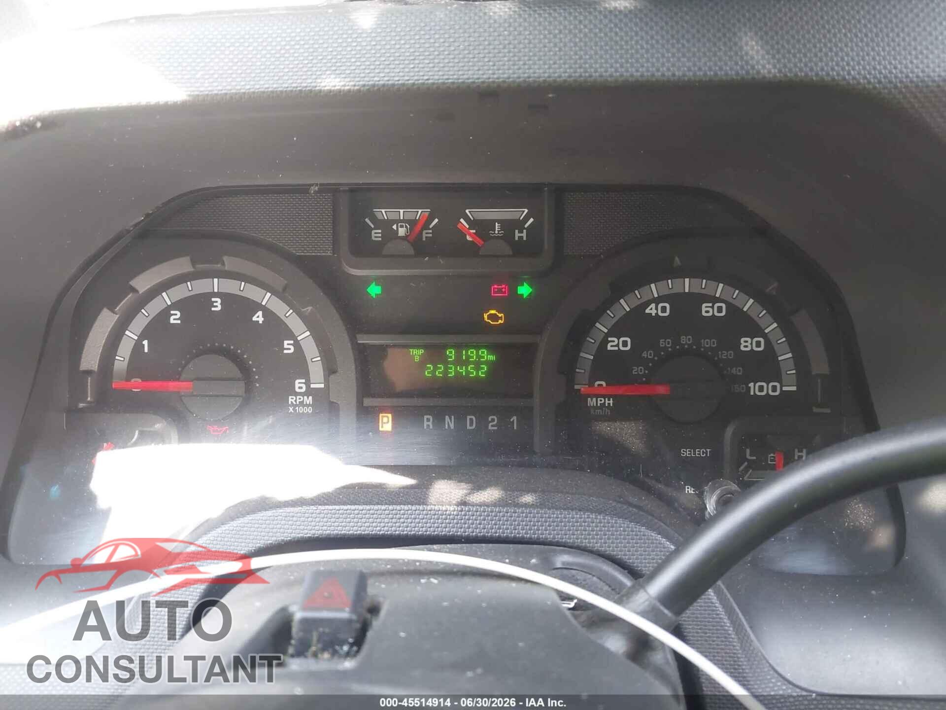 FORD E-250 2010 - 1FTNE2EL4ADA66910