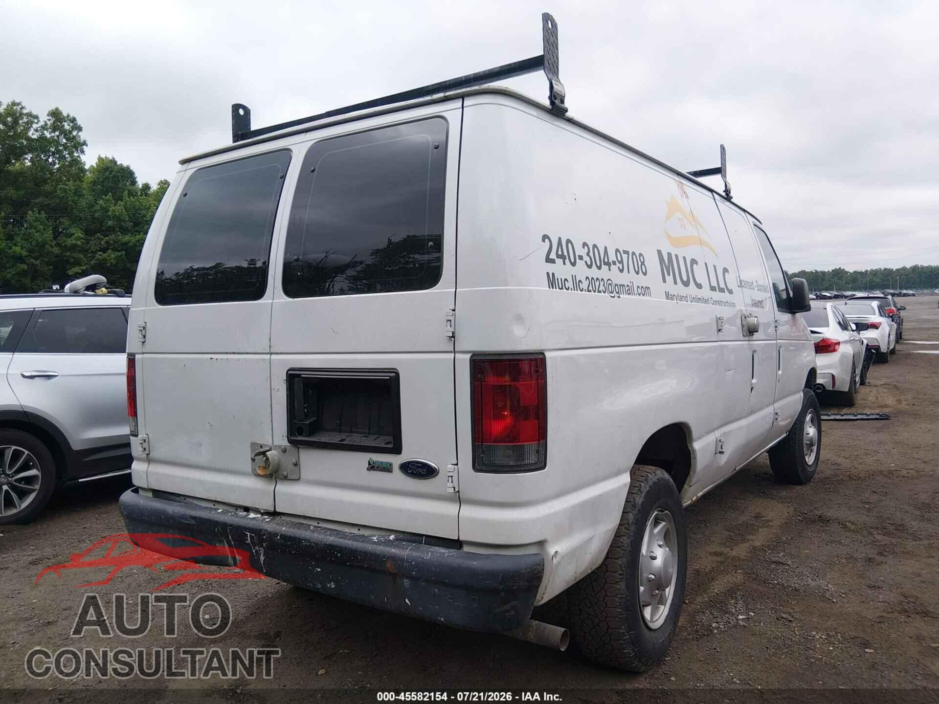 FORD E-250 2013 - 1FTNE2EW7DDA18431
