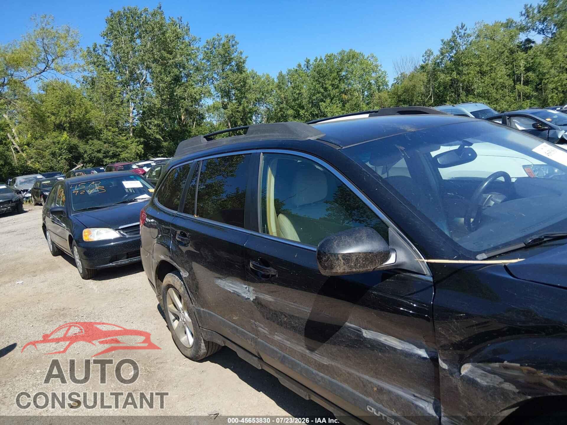SUBARU OUTBACK 2014 - 4S4BRBCC8E3325741