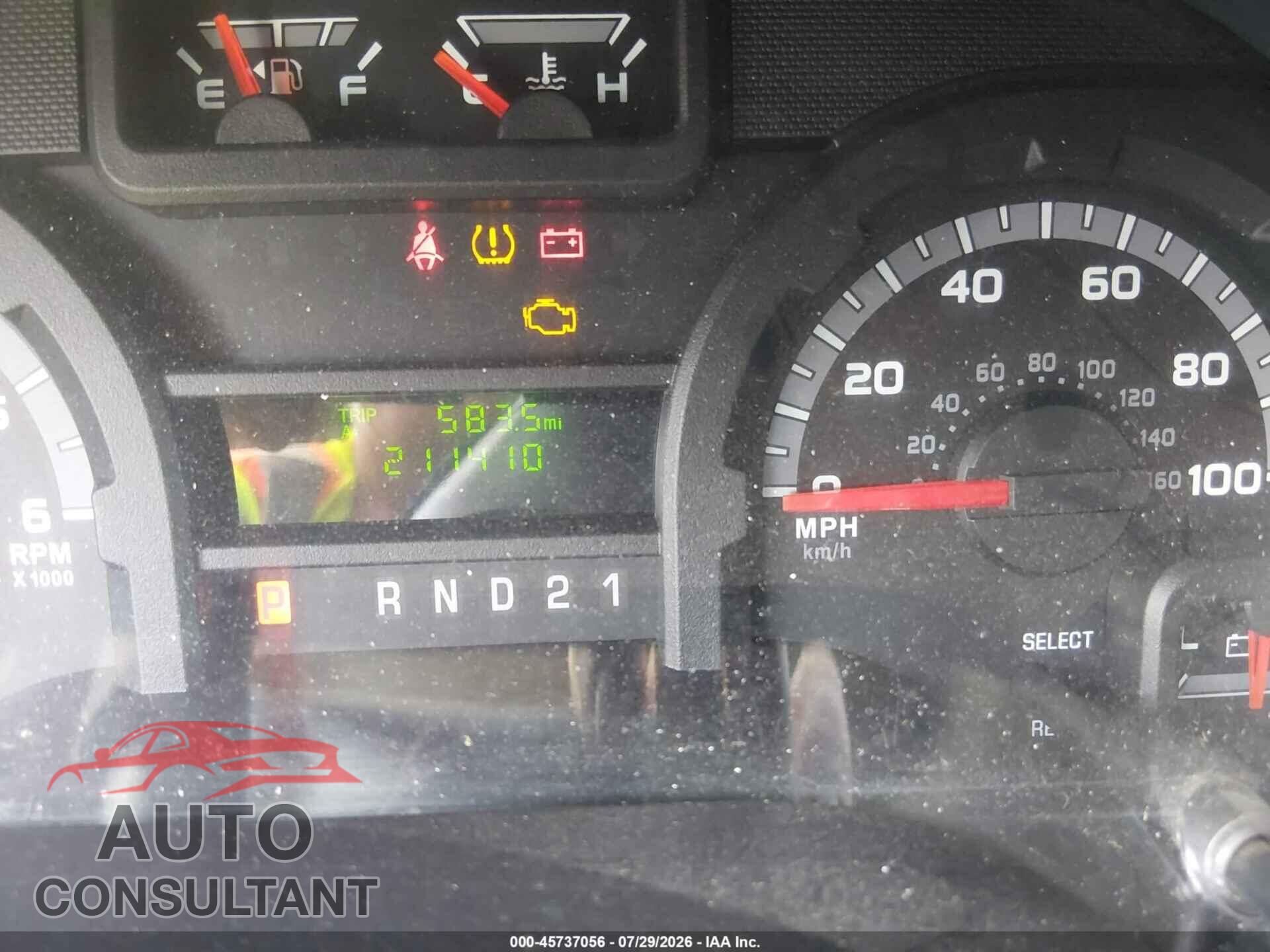 FORD E-250 2011 - 1FTNE2EW3BDA08704