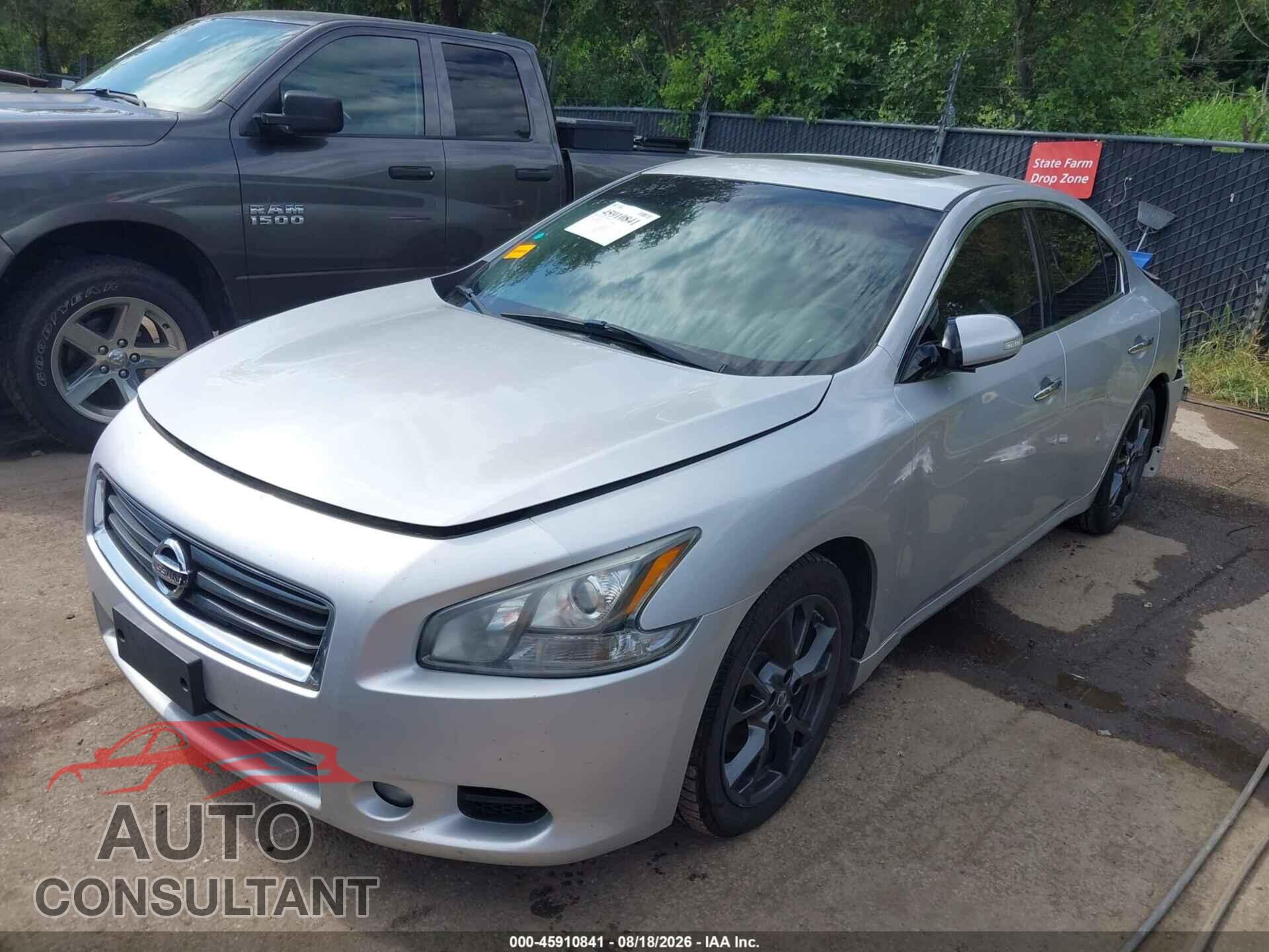 NISSAN MAXIMA 2012 - 1N4AA5AP1CC862744