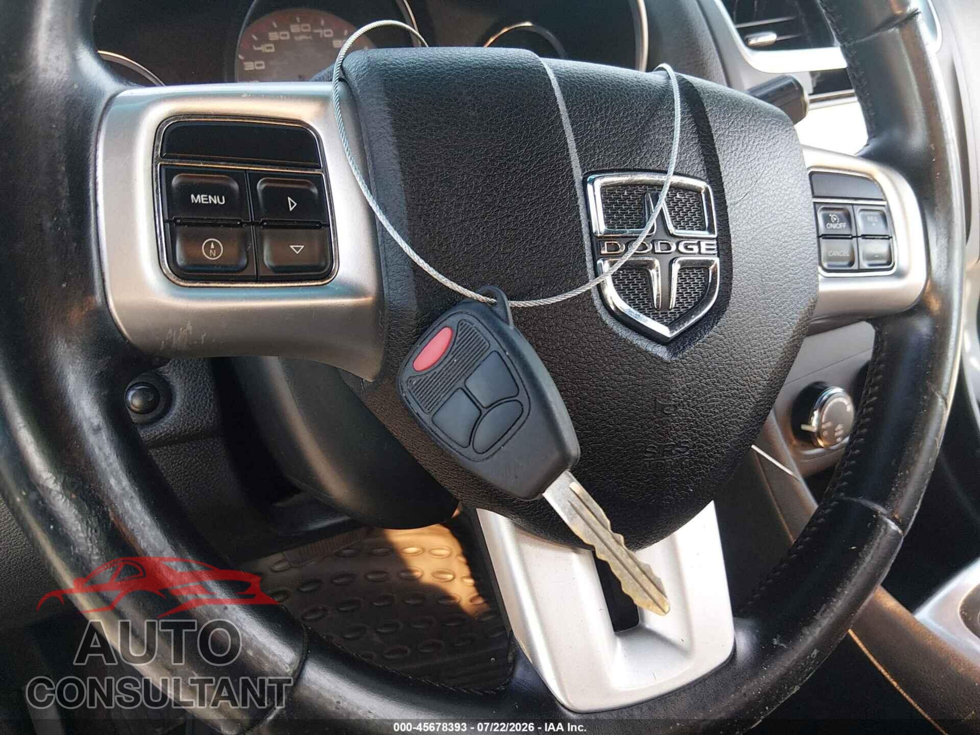 DODGE AVENGER 2013 - 1C3CDZCB2DN556701