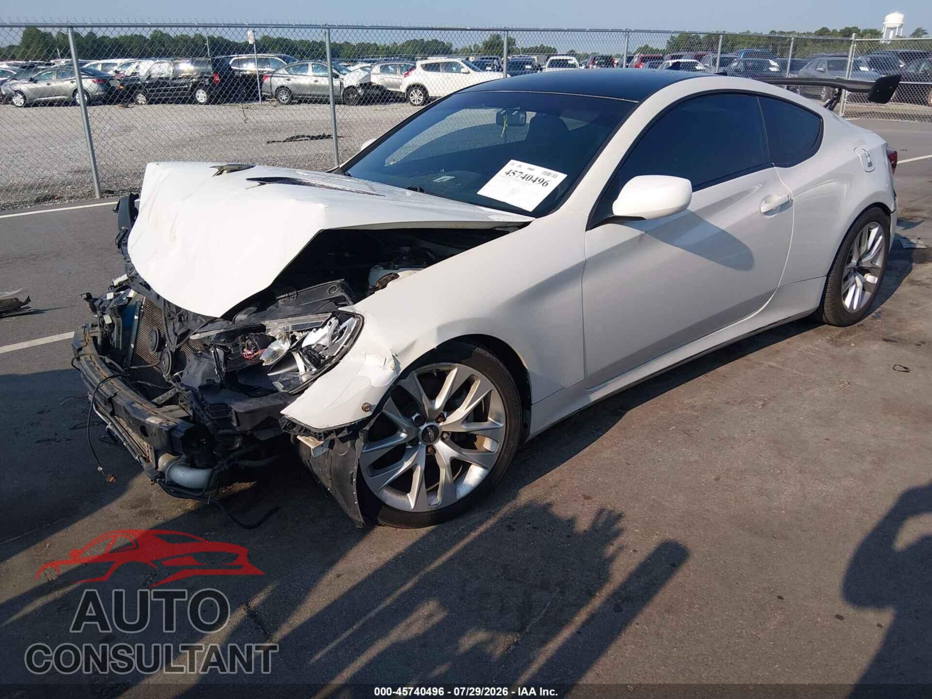 HYUNDAI GENESIS 2013 - KMHHT6KD0DU092573