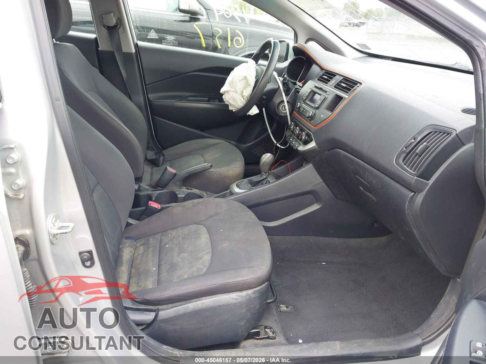 KIA RIO 2013 - KNADM5A34D6238607