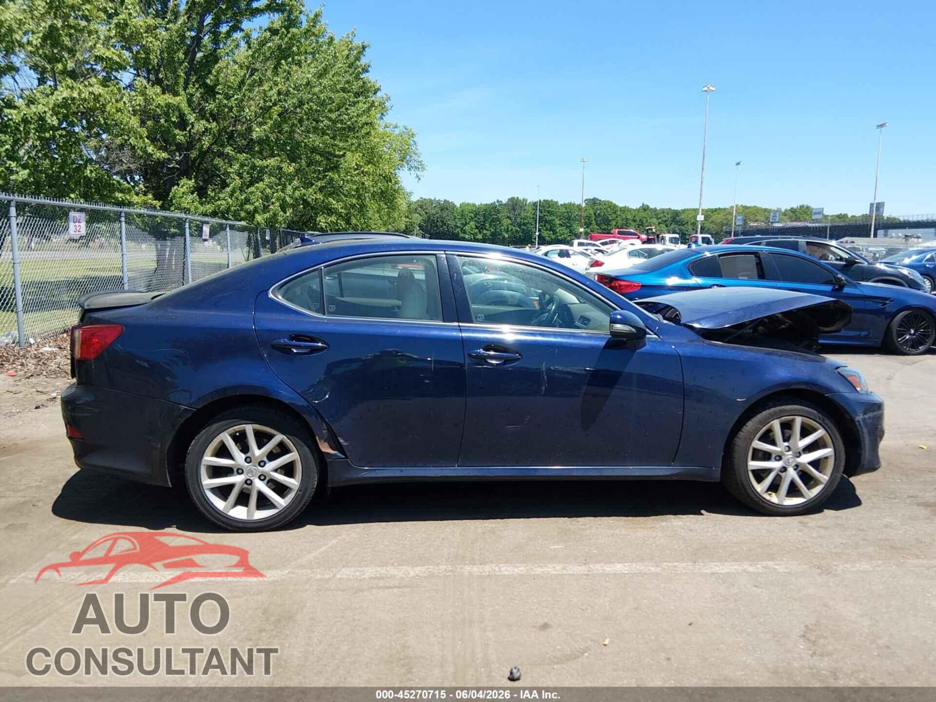 LEXUS IS 250 2013 - JTHCF5C28D5063442