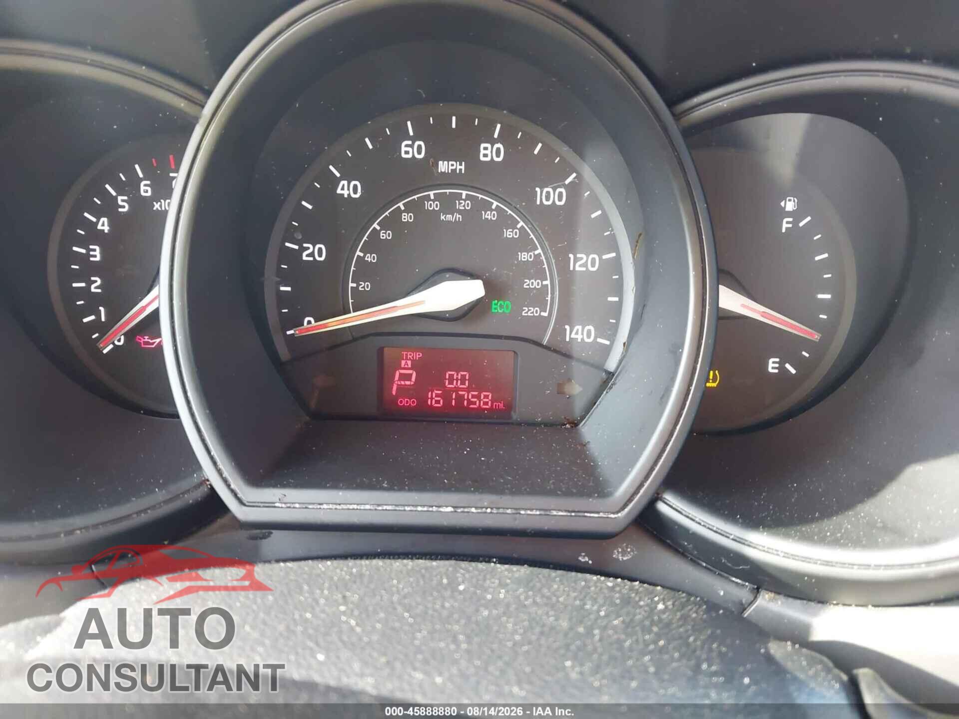 KIA RIO 2013 - KNADN4A35D6242379