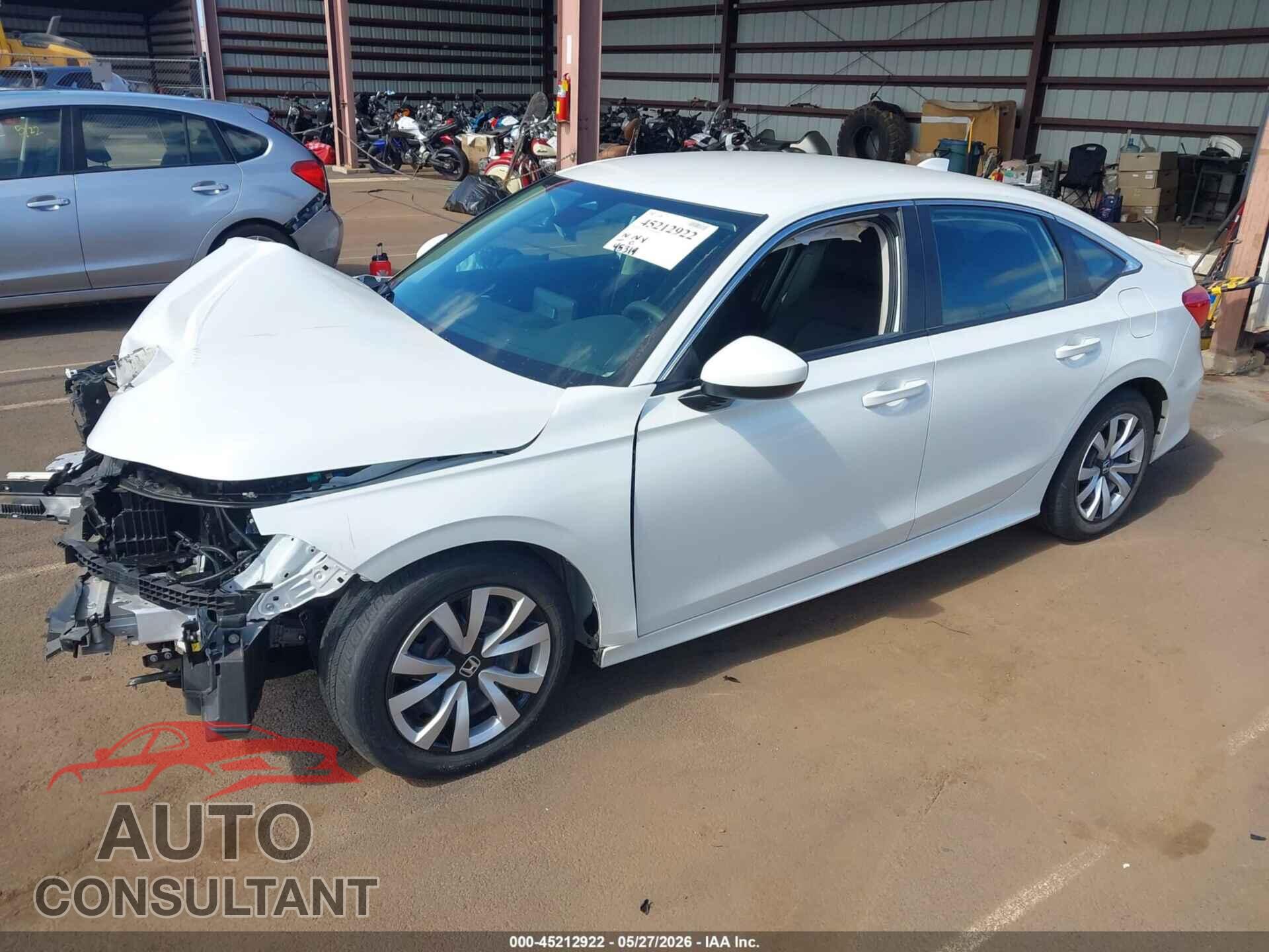 HONDA CIVIC 2023 - 2HGFE2F22PH534298