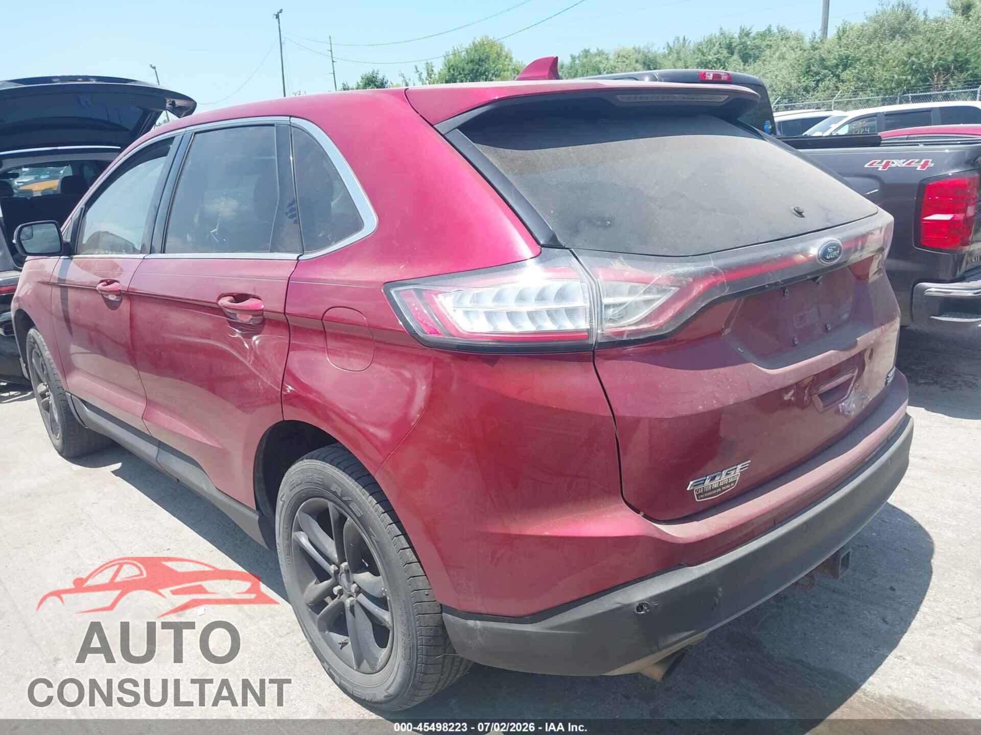 FORD EDGE 2017 - 2FMPK4J98HBC13555