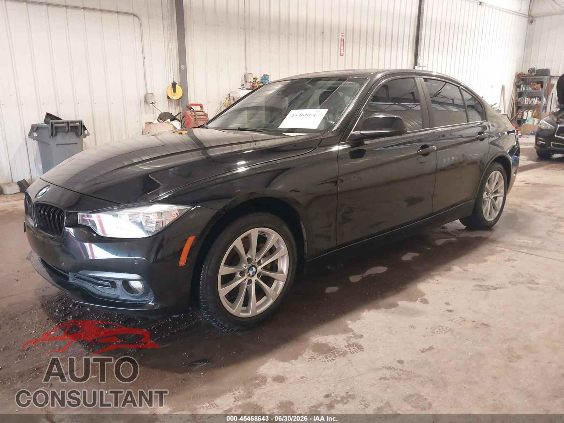 BMW 320I 2016 - WBA8E5G53GNU20123