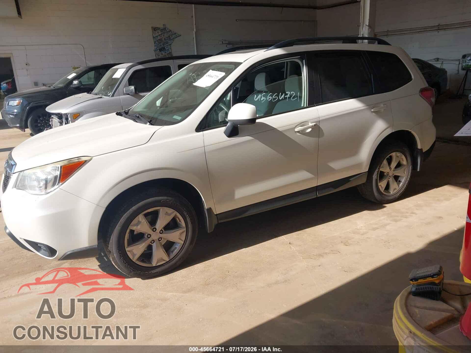 SUBARU FORESTER 2015 - JF2SJADC9FH579727