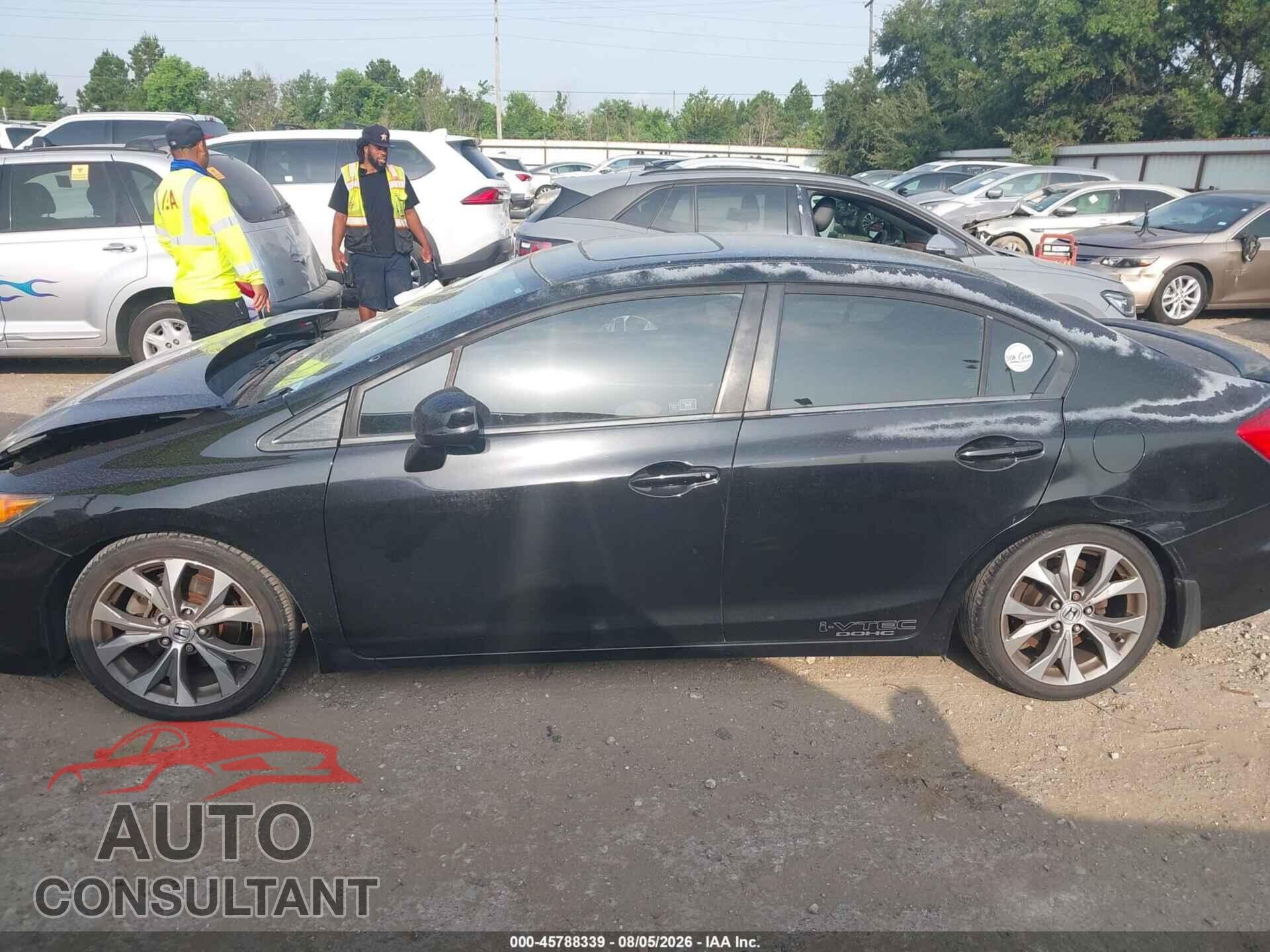 HONDA CIVIC 2012 - 2HGFB6E56CH702448