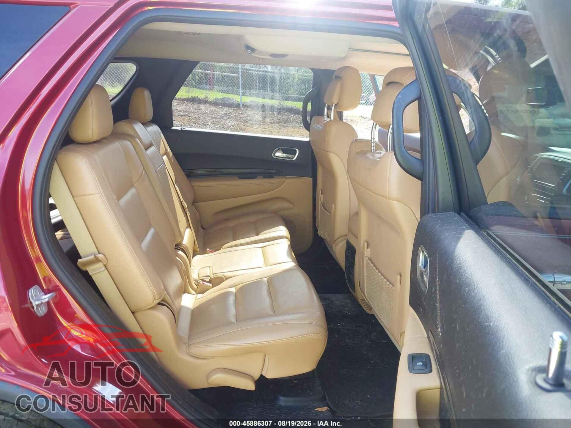 DODGE DURANGO 2013 - 1C4SDJET2DC670451