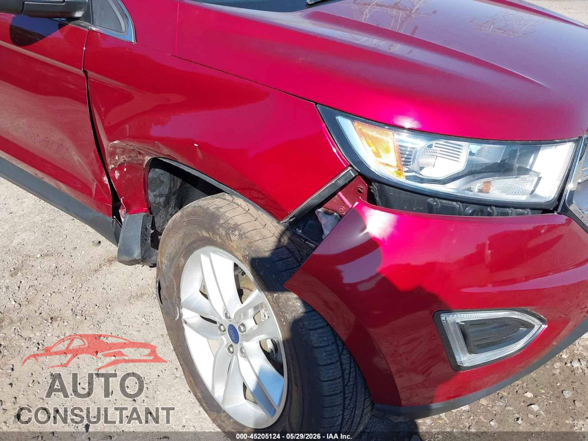 FORD EDGE 2017 - 2FMPK4J88HBB08439