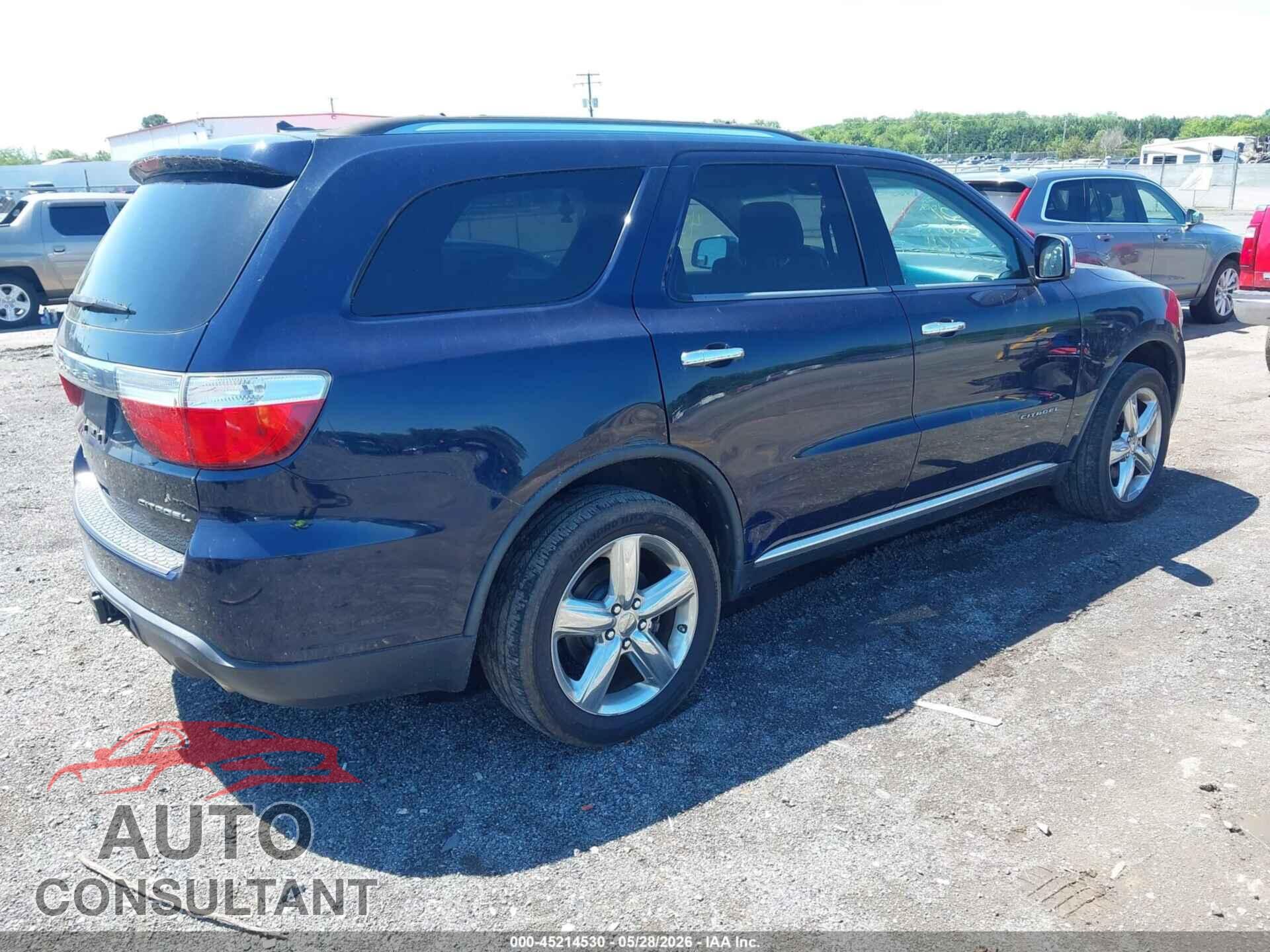 DODGE DURANGO 2013 - 1C4RDJEGXDC572172