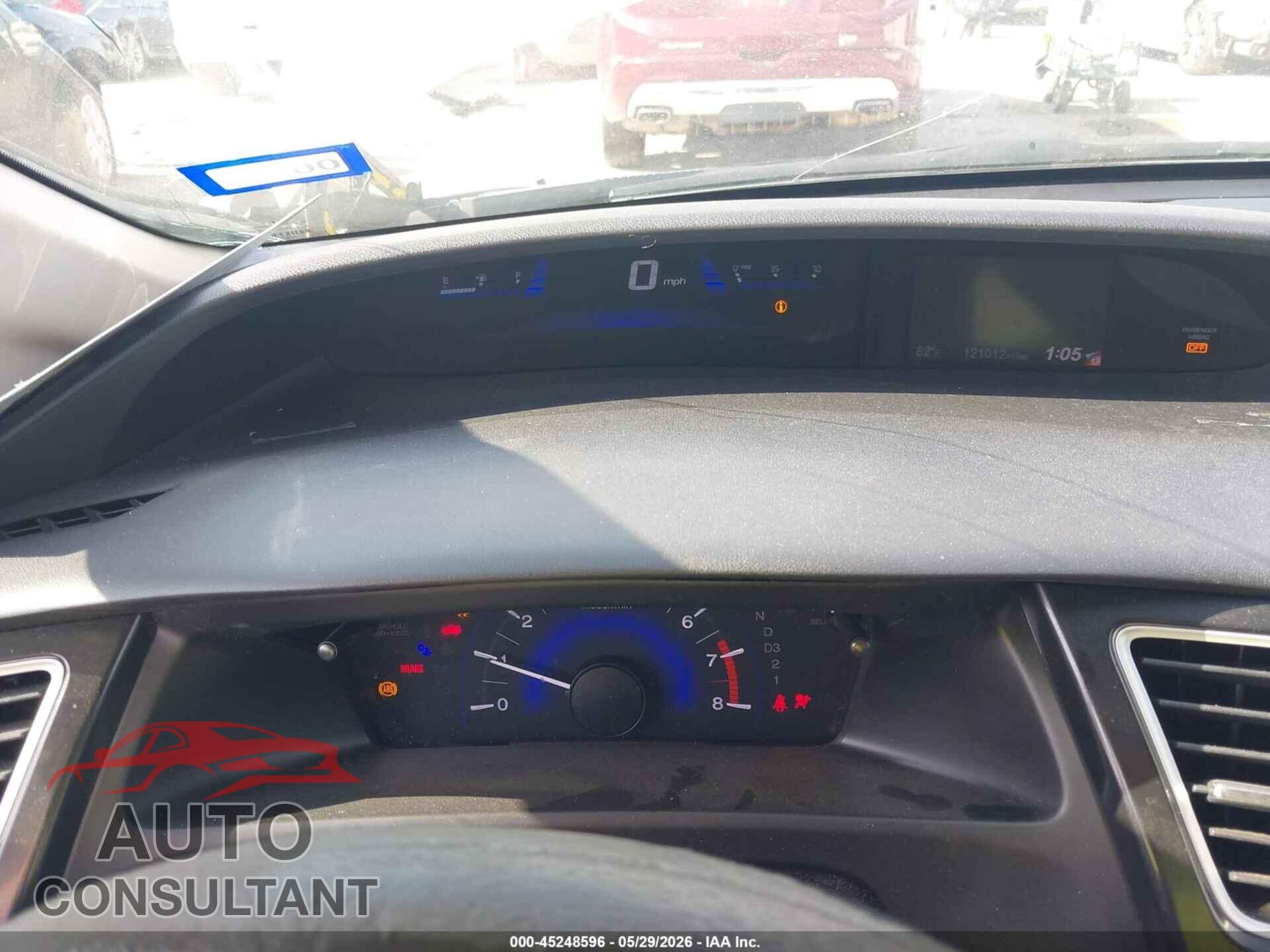 HONDA CIVIC 2013 - 19XFB2F57DE039085