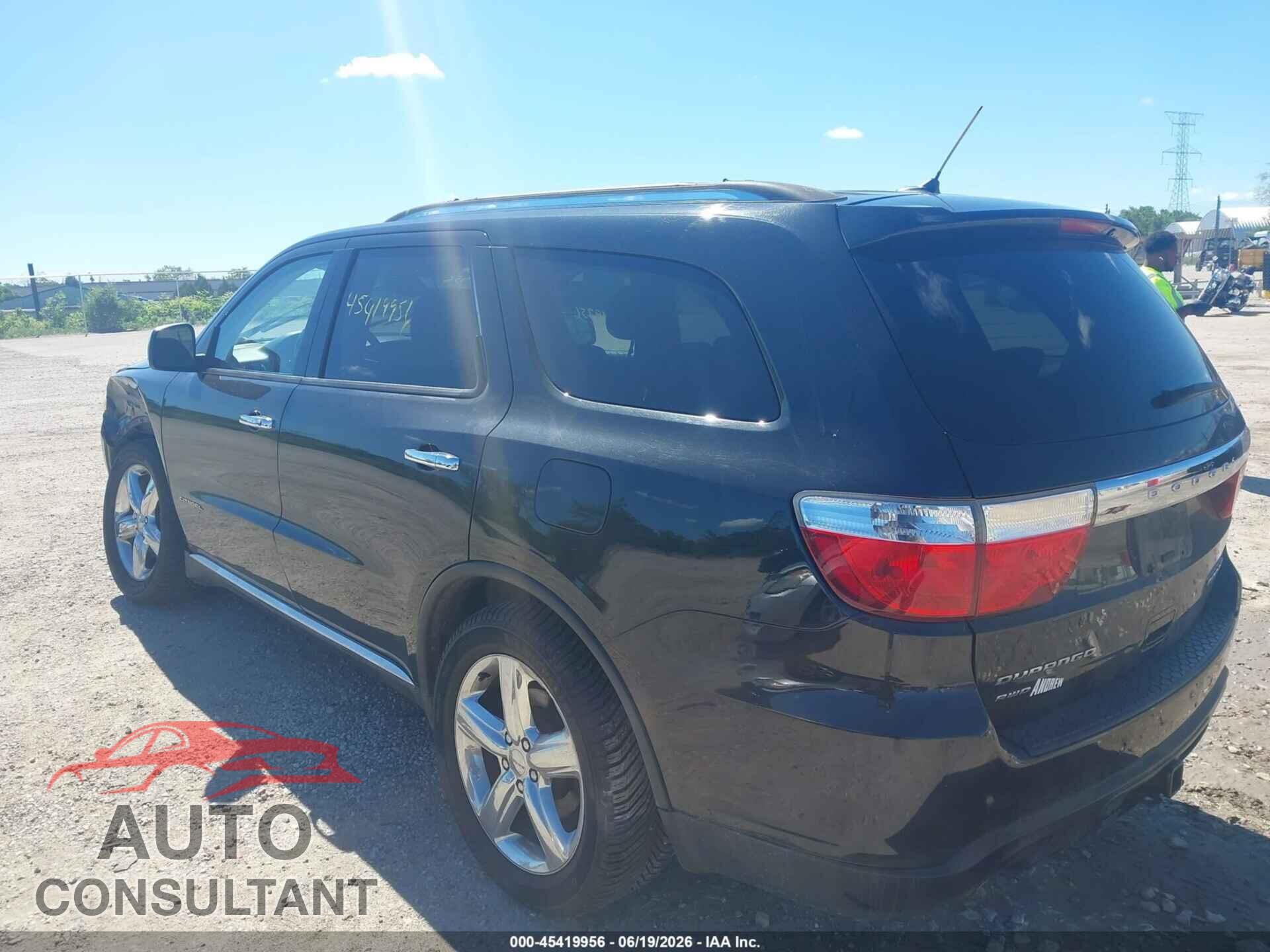 DODGE DURANGO 2011 - 1D4SE5GT7BC699221