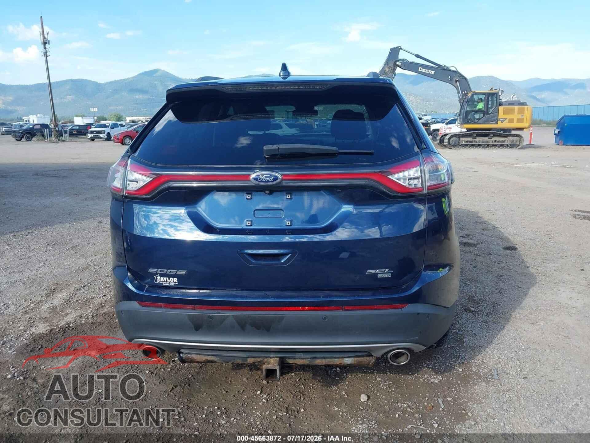 FORD EDGE 2017 - 2FMPK4J83HBB65745