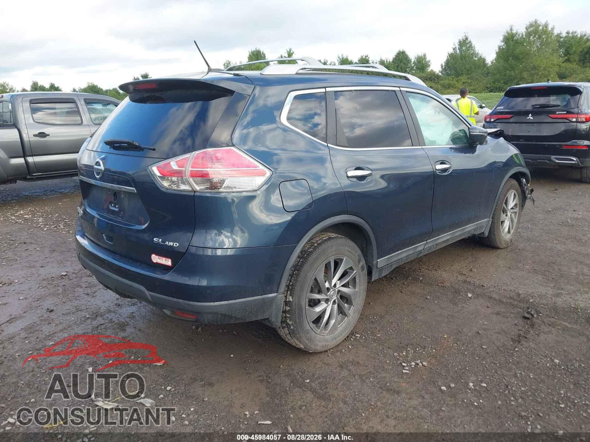 NISSAN ROGUE 2015 - 5N1AT2MV0FC906830