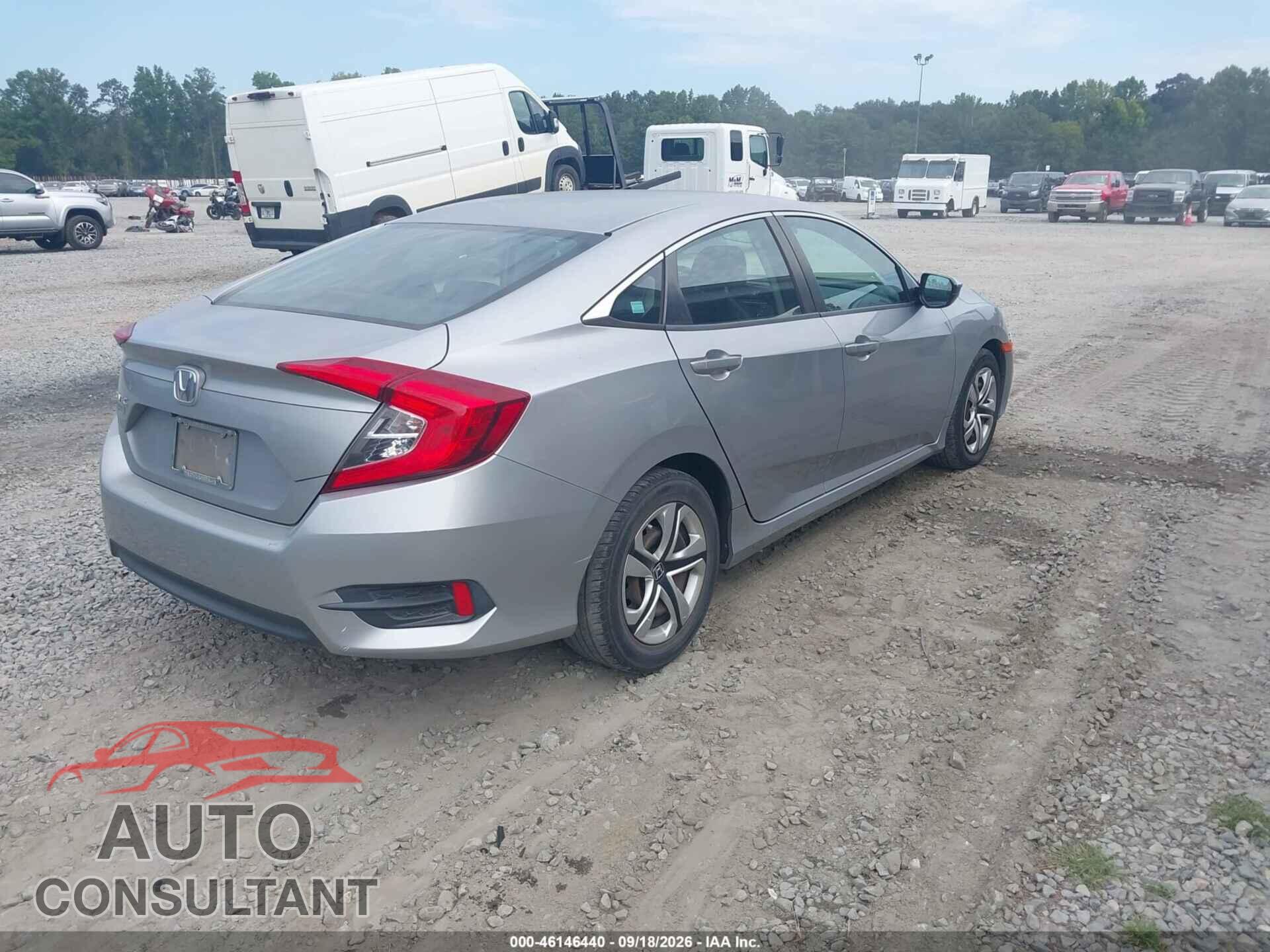 HONDA CIVIC 2017 - 19XFC2F51HE077320