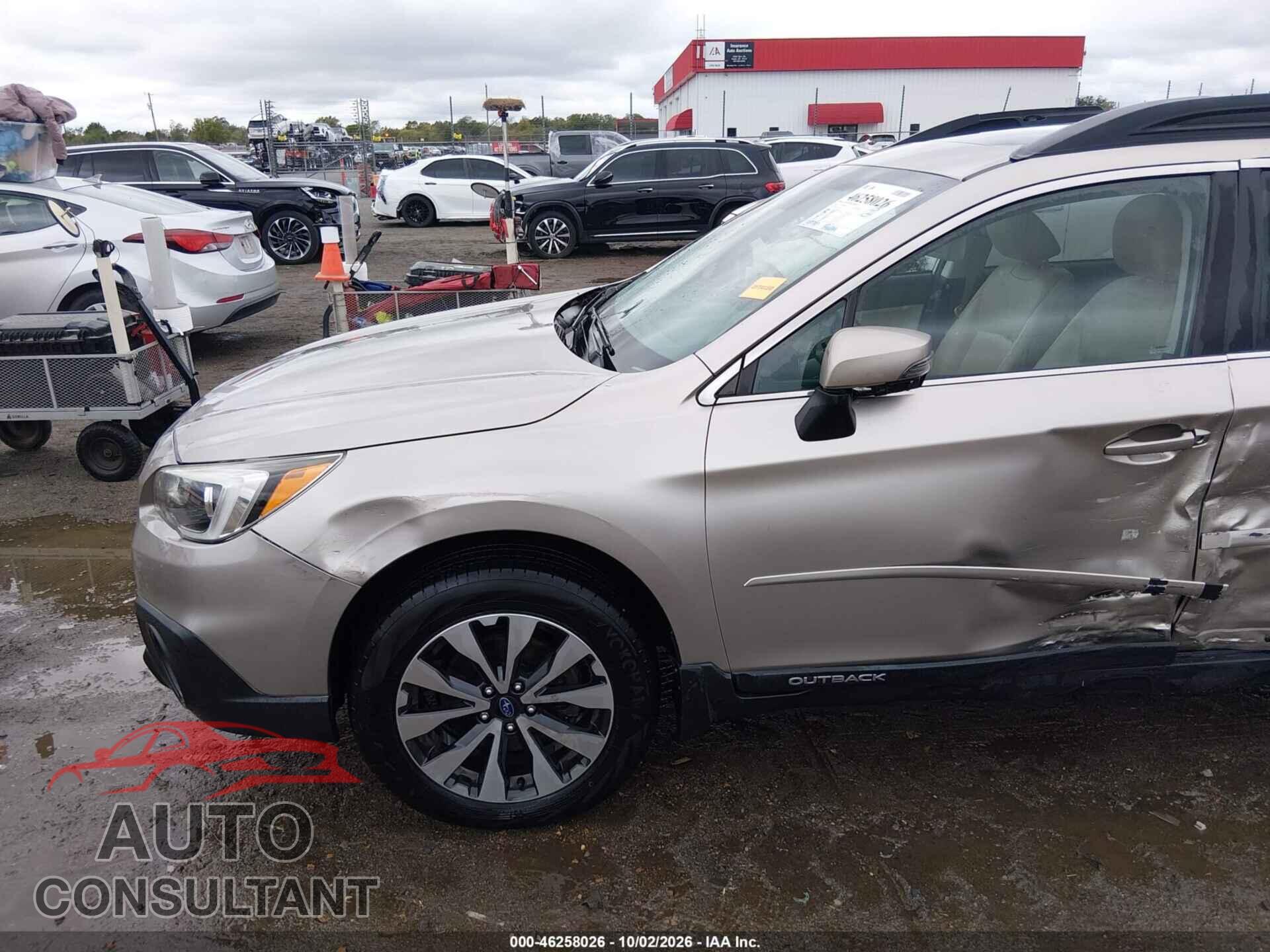 SUBARU OUTBACK 2016 - 4S4BSBNC6G3241955