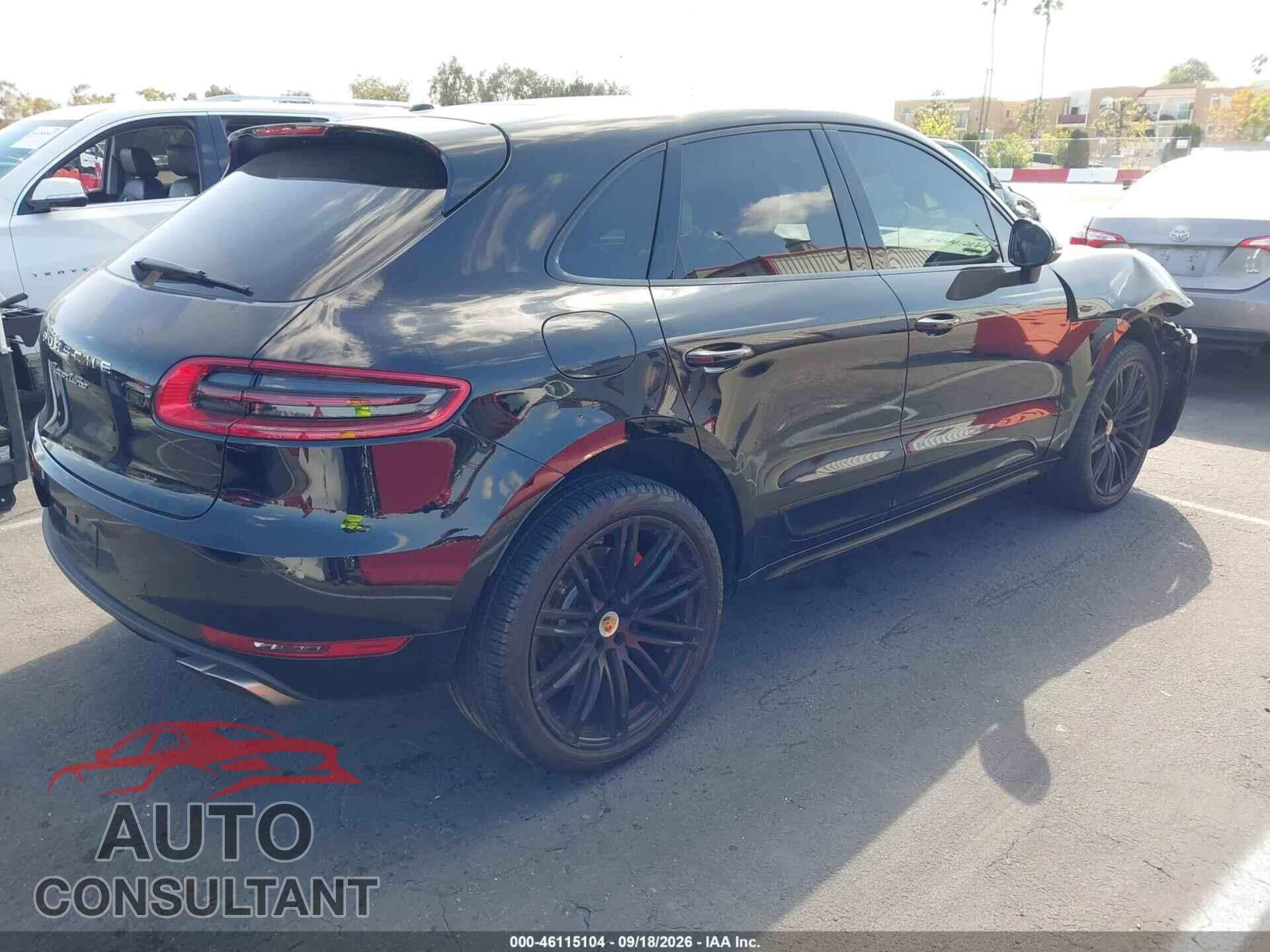 PORSCHE MACAN 2018 - WP1AF2A59JLB70803