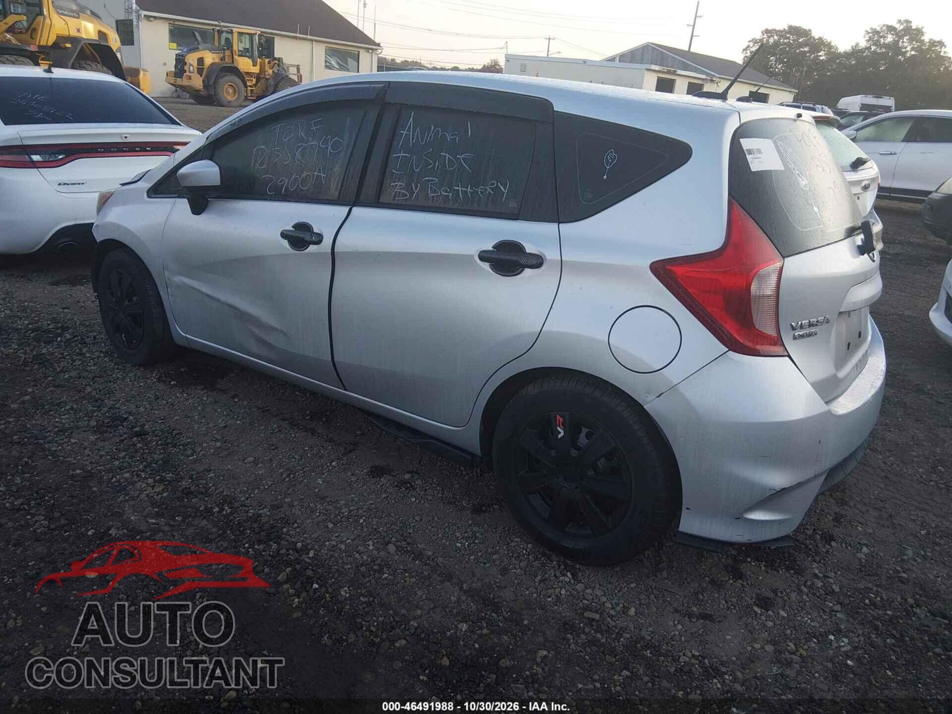 NISSAN VERSA NOTE 2017 - 3N1CE2CP4HL363602