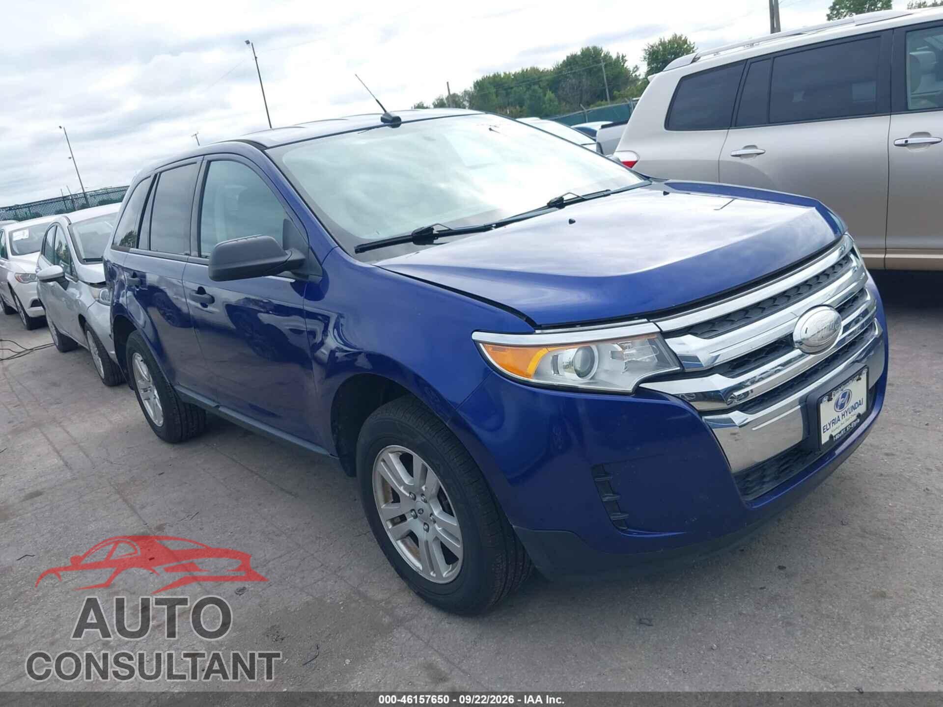 FORD EDGE 2013 - 2FMDK3GC6DBA02896
