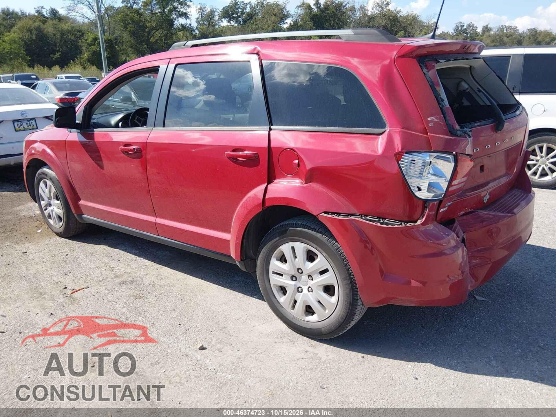 DODGE JOURNEY 2018 - 3C4PDCAB9JT429095