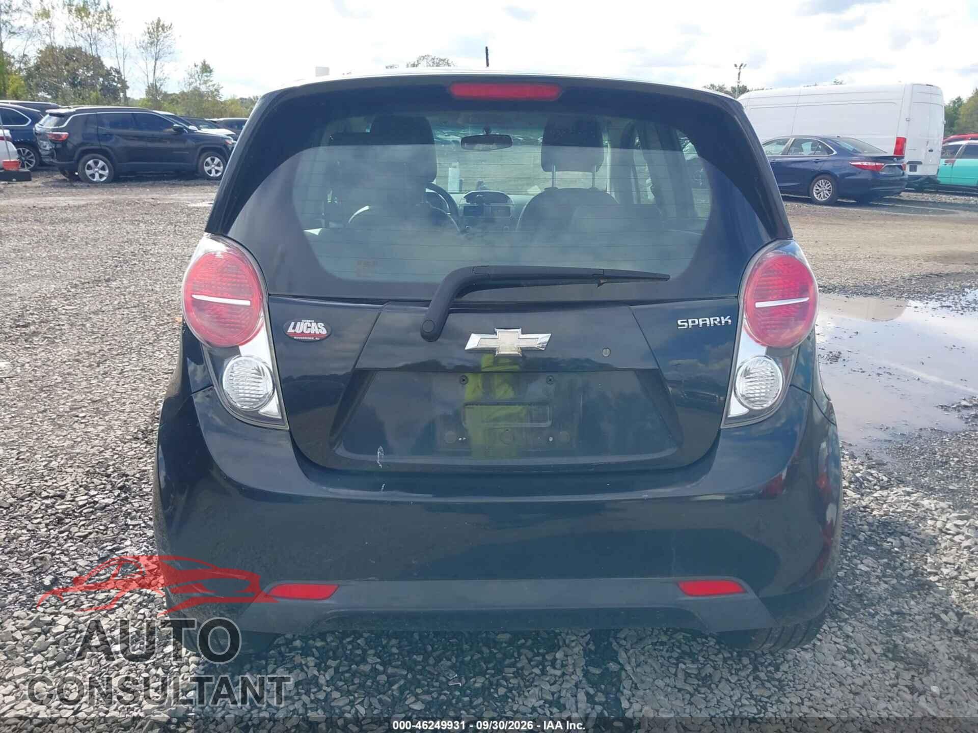 CHEVROLET SPARK 2013 - KL8CB6S90DC509461