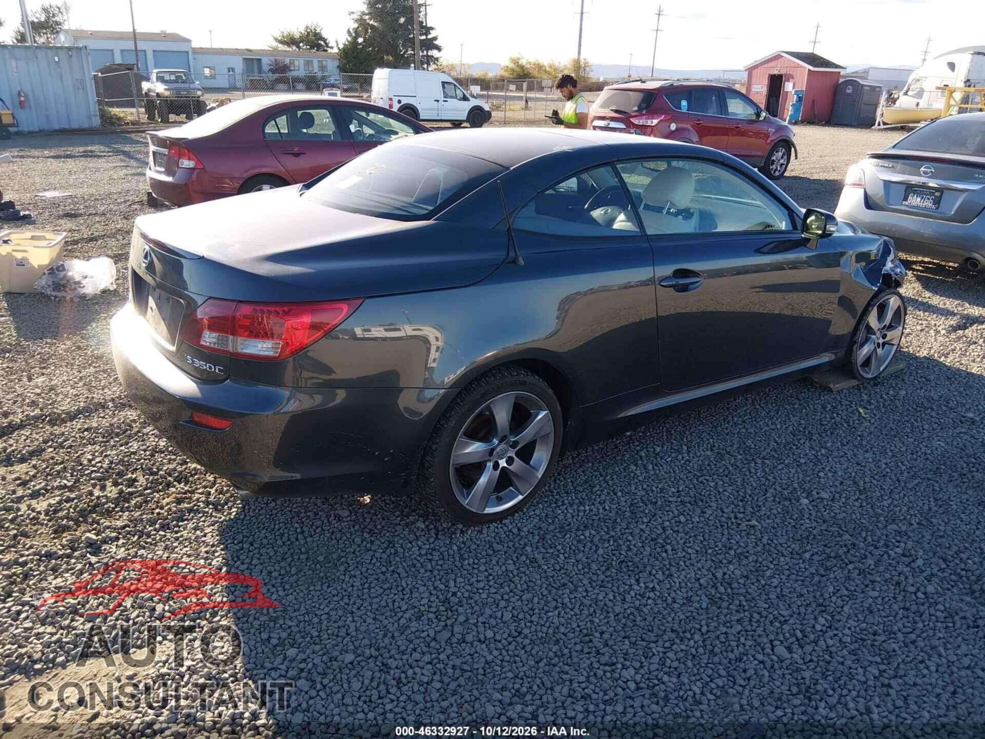 LEXUS IS 350C 2010 - JTHFE2C25A2503239